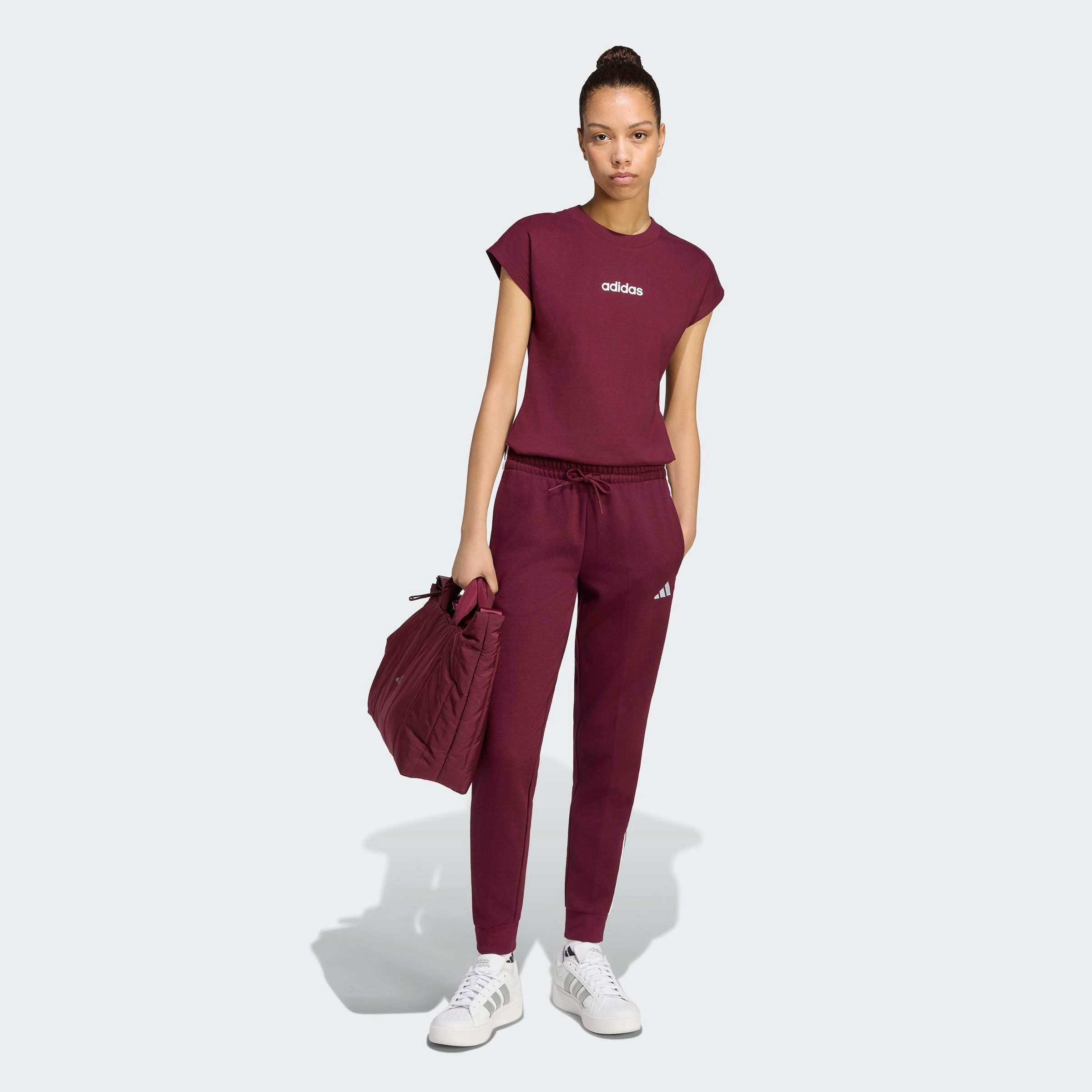 adidas Sportswear T-Shirt ESSENTIALS LINEAR COTTON sportlicher Stil, Kurzarm, ohne Verschluss, aus Baumwolle – Bild 5 von 5