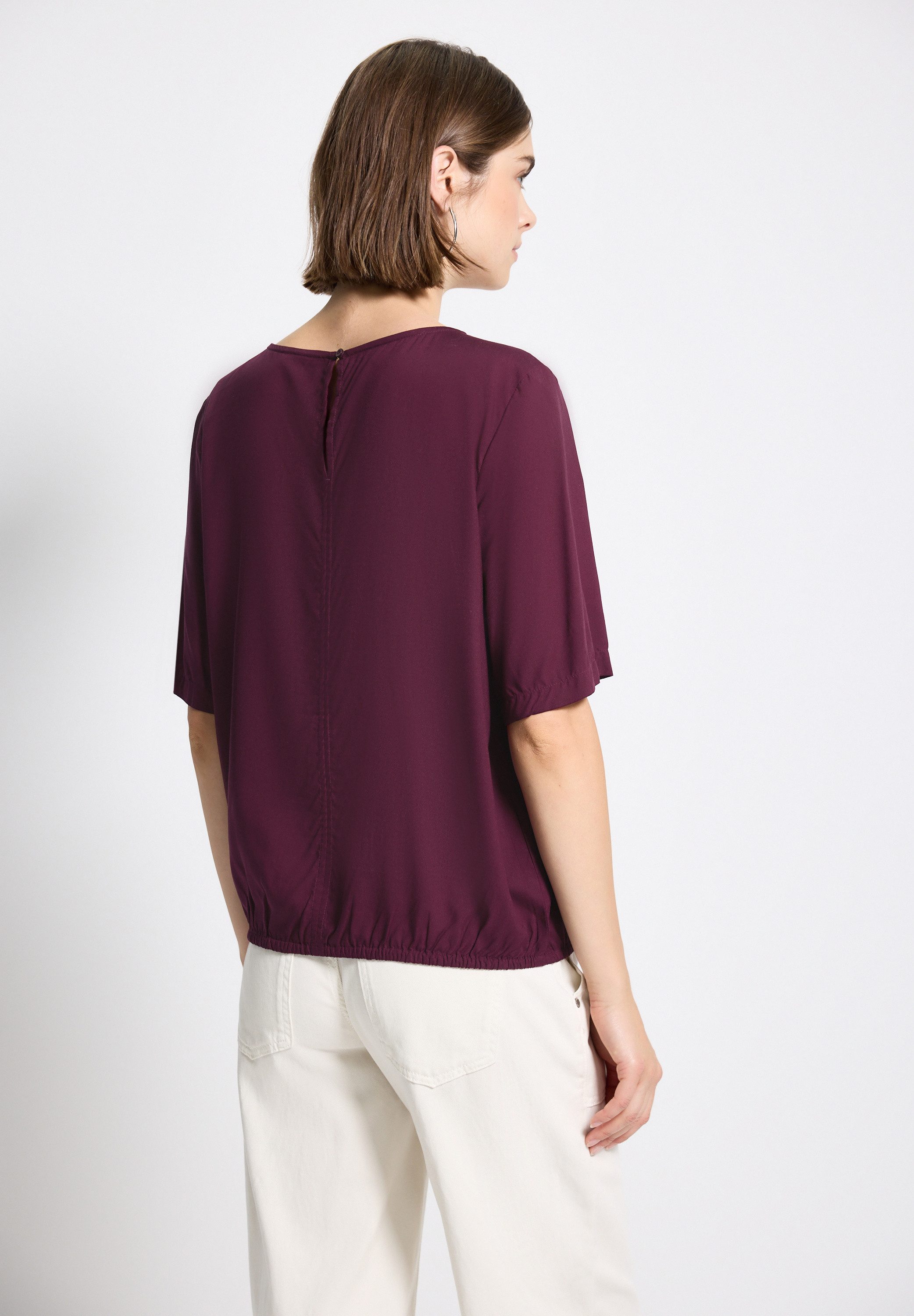 STREET ONE STUDIO Shirtbluse aus softer günstig online kaufen