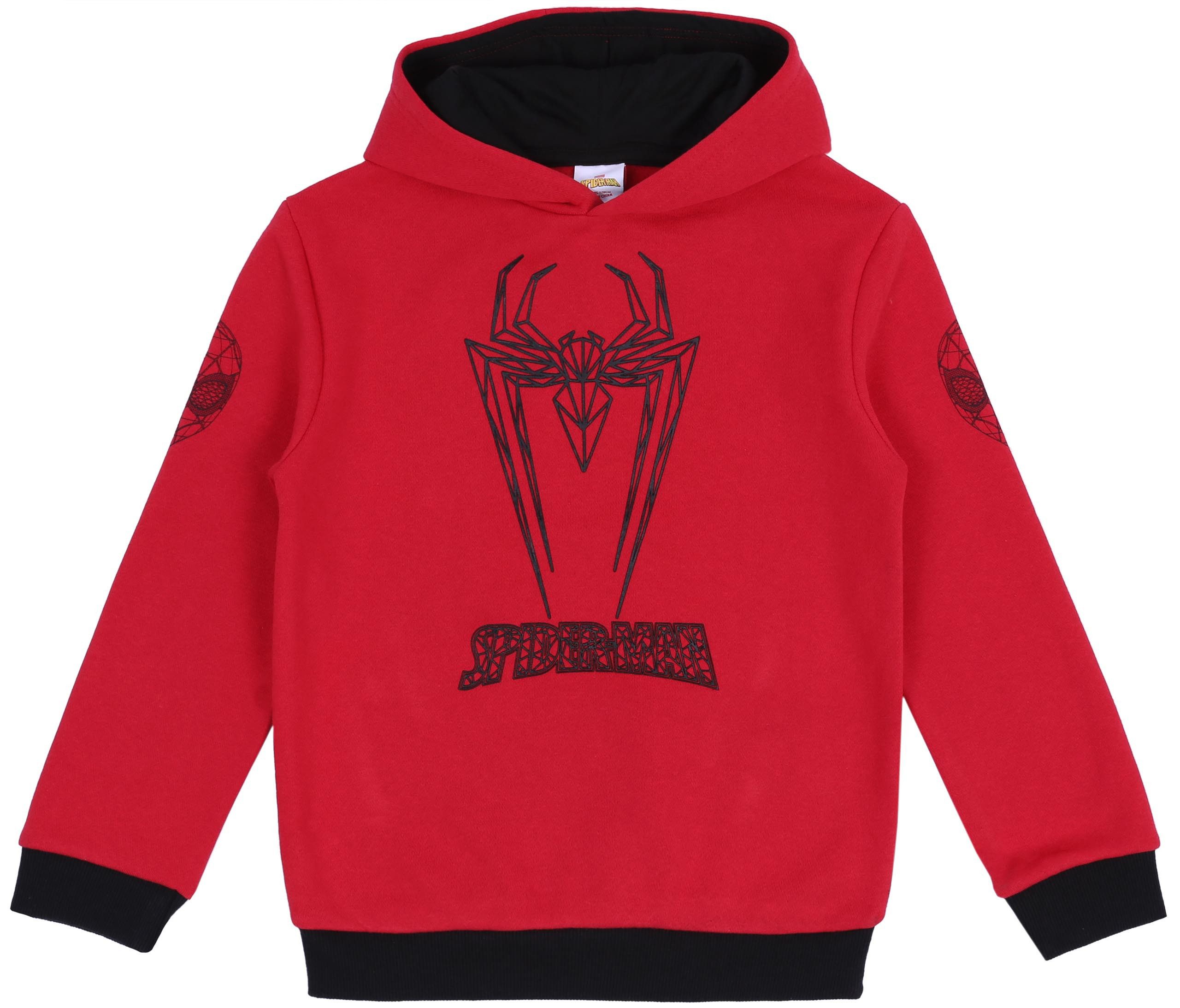 Sarcia.eu Kapuzensweatshirt Rote Bluse Spiderman MARVEL 2-3 Jahre