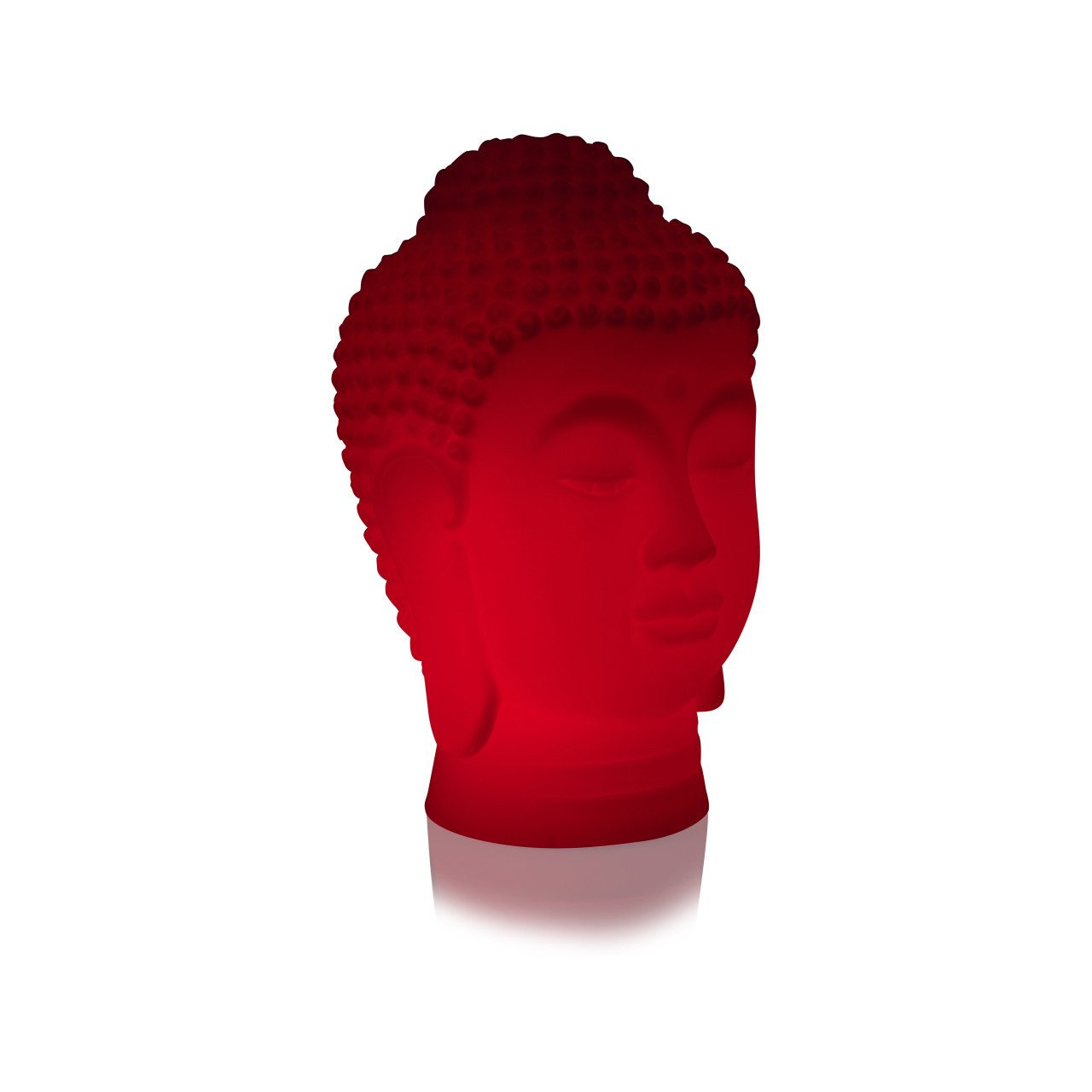 smartwares Außen-Stehlampe Smartwares LED Solar-Buddha OSL-60081 weiß 51 cm