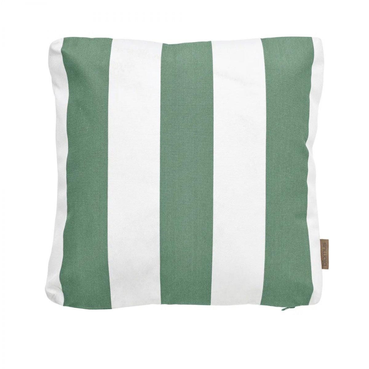 blomus Kissenhülle Outdoor Kissen Stay Lily White Duck Green (45x45 cm)
