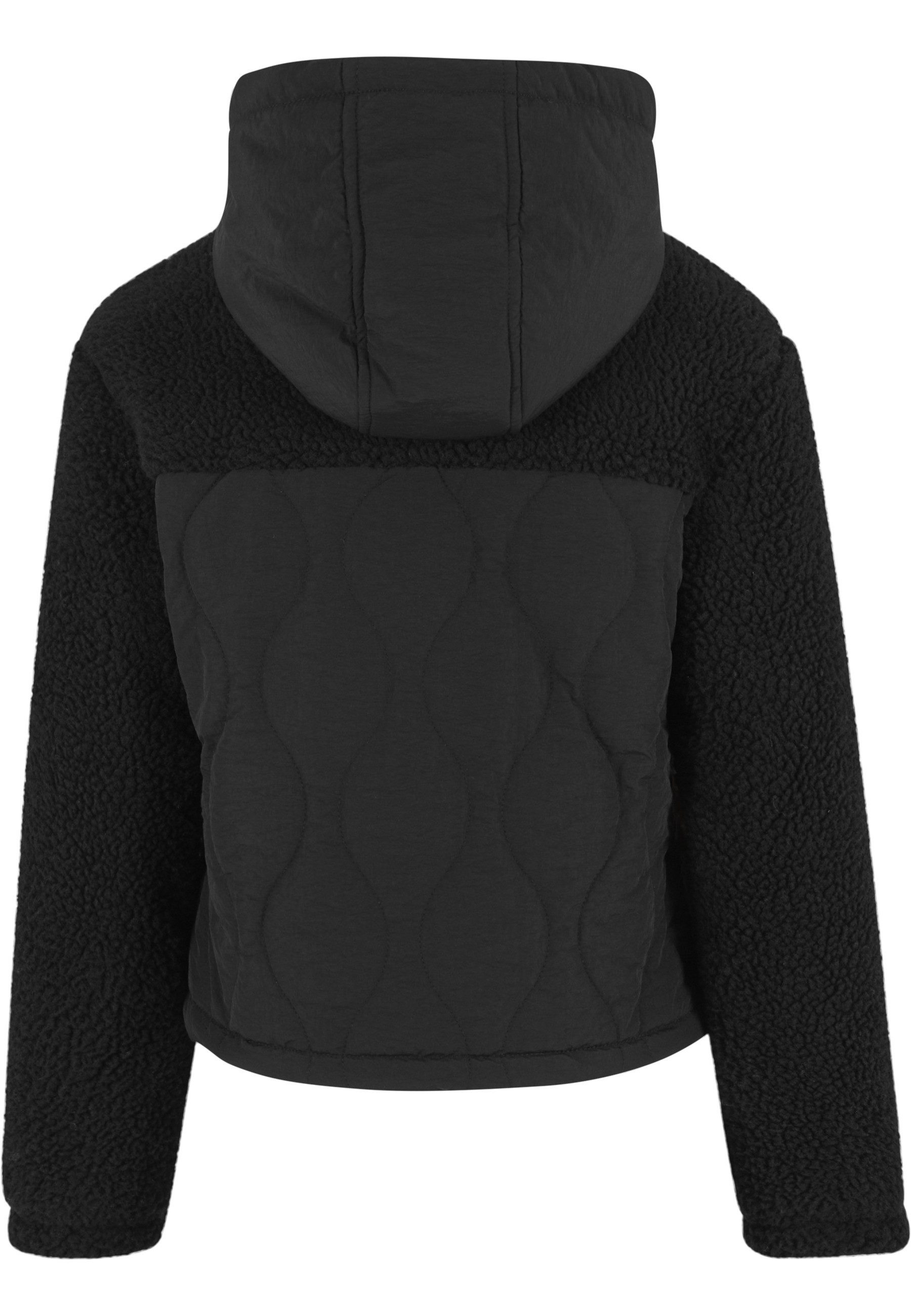 URBAN CLASSICS Allwetterjacke Urban Classics Ladies Sherpa Crinkle Nylon Mix Jacket (1-St)
