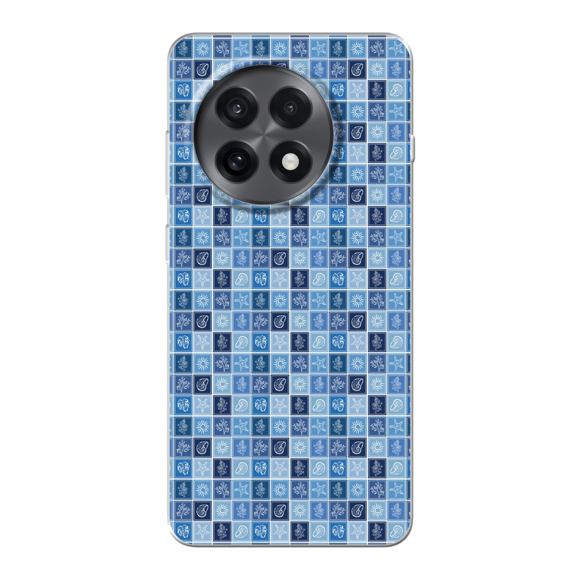 MuchoWow Handyhülle für OnePlus 13R Meer - Küste - Sommer - Blau, Handy Case, Silikon, Bumper Case Dünn