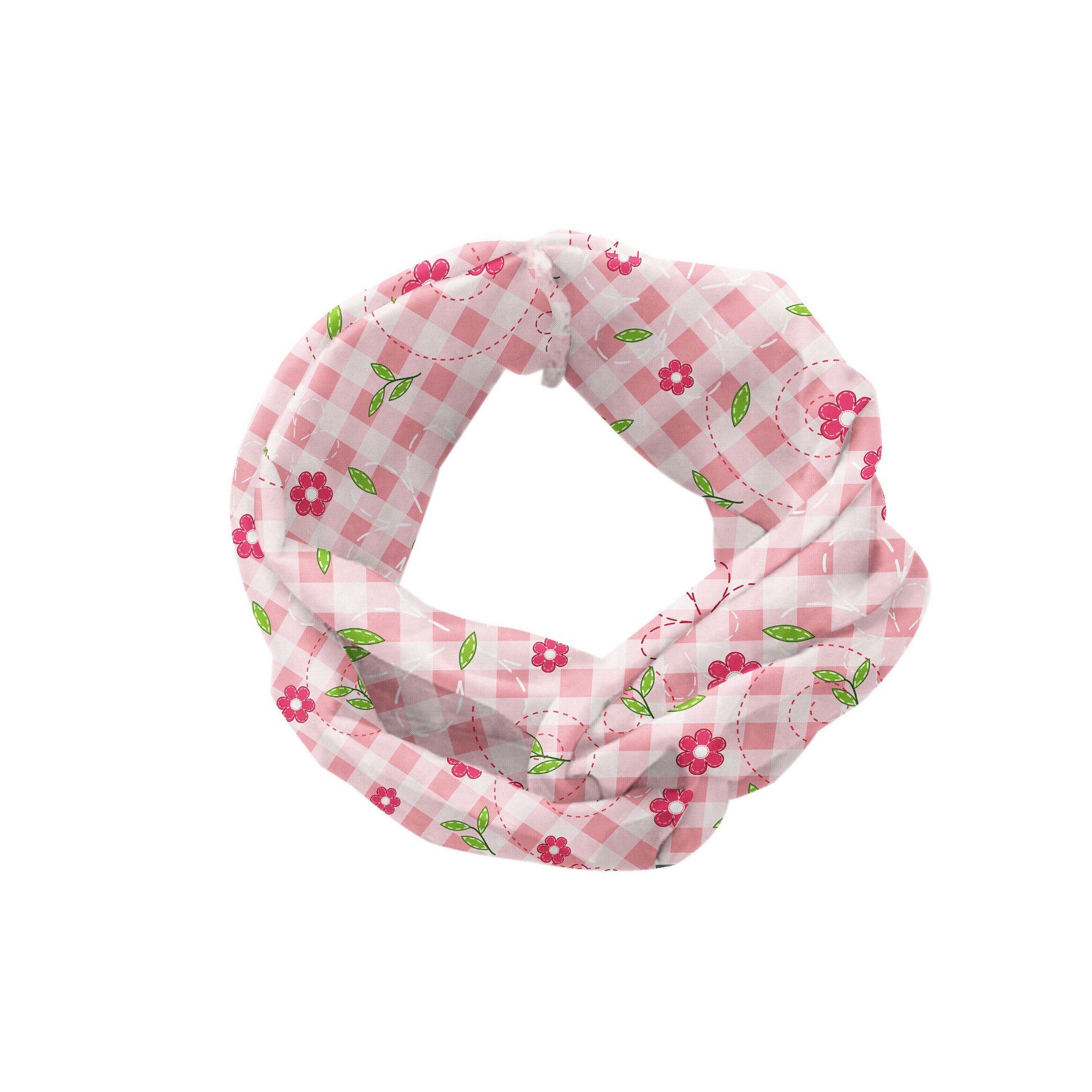 Abakuhaus Stirnband Elastisch Blumen alltags Streifen rosa-Grün und Angenehme accessories und