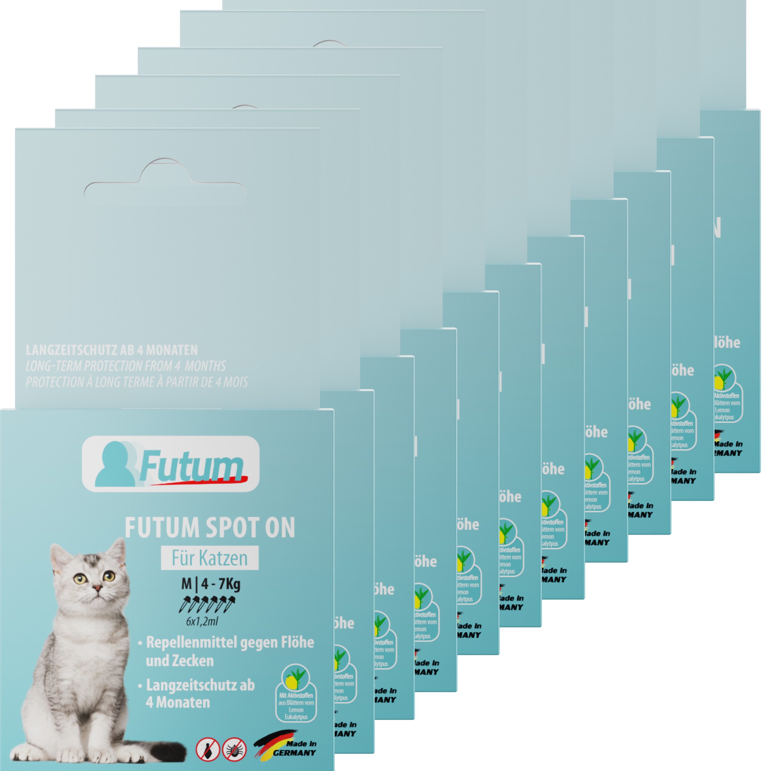 Zeckenschutzmittel Spot on für Katzen