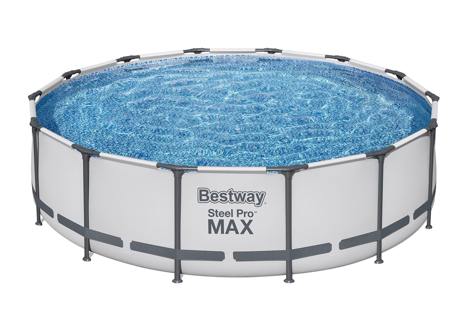 Framepool Steel Pro MAX™ Frame Pool Komplett-Set mit Filterpumpe Ø 427 x 107