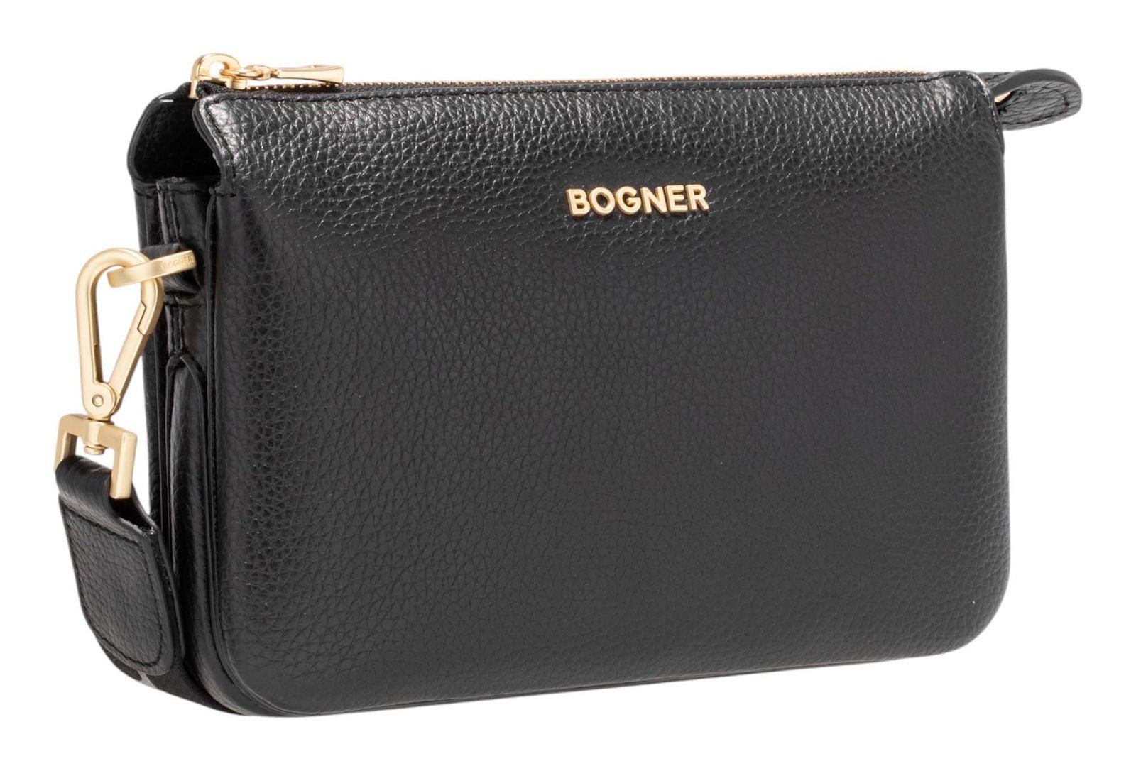 BOGNER Umhängetasche Taja Shoulderbag, aus echtem Rindsleder