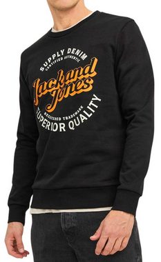 Jack & Jones Sweatshirt (2er-Pack) flauschiger Print Logo Pullover
