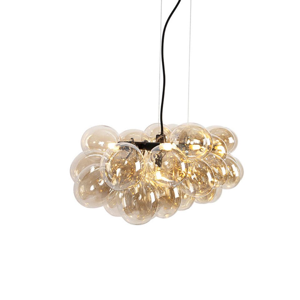 Qazqa Pendelleuchte Uvas, ohne Leuchtmittel, Warmweiß, QAZQA Hängeleuchte, g9, Gold, Glas, Design