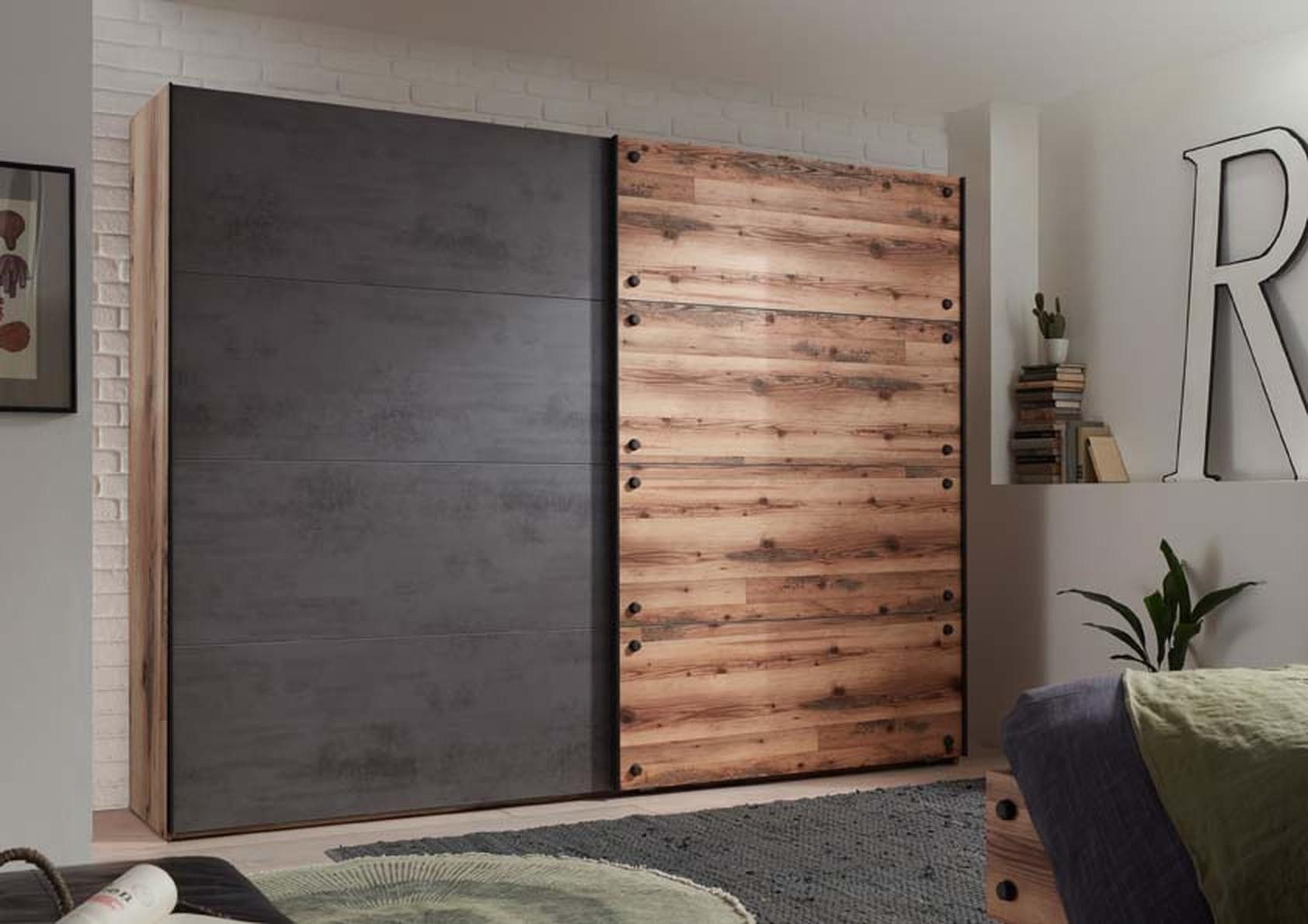 Pol-Power Kleiderschrank 270 x 210 x 60 cm (B/H/T)