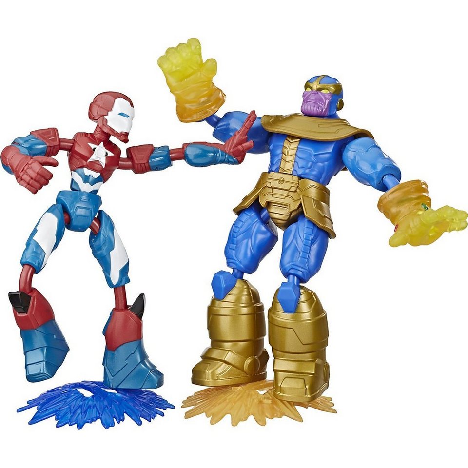 Hasbro Actionfigur »Avengers BEND N FLEX Dualpack« OTTO