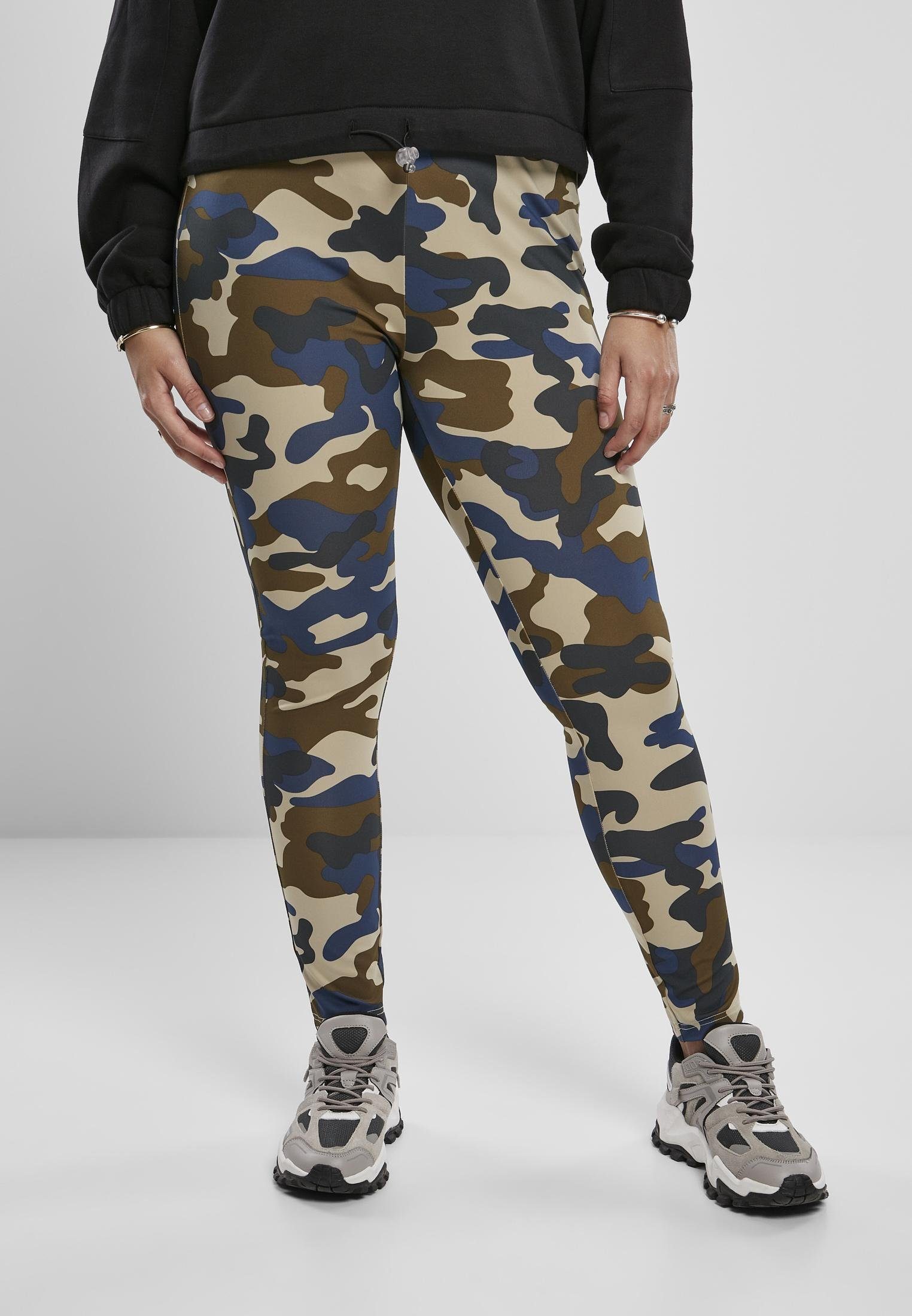 URBAN CLASSICS Leggings Ladies High Waist Camo Tech Leggings XS bis 5XL