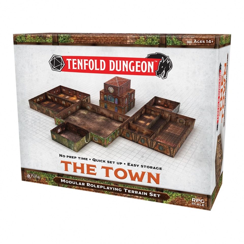 Galeforce Nine Spiel, Tenfold Dungeon - The Town - englisch