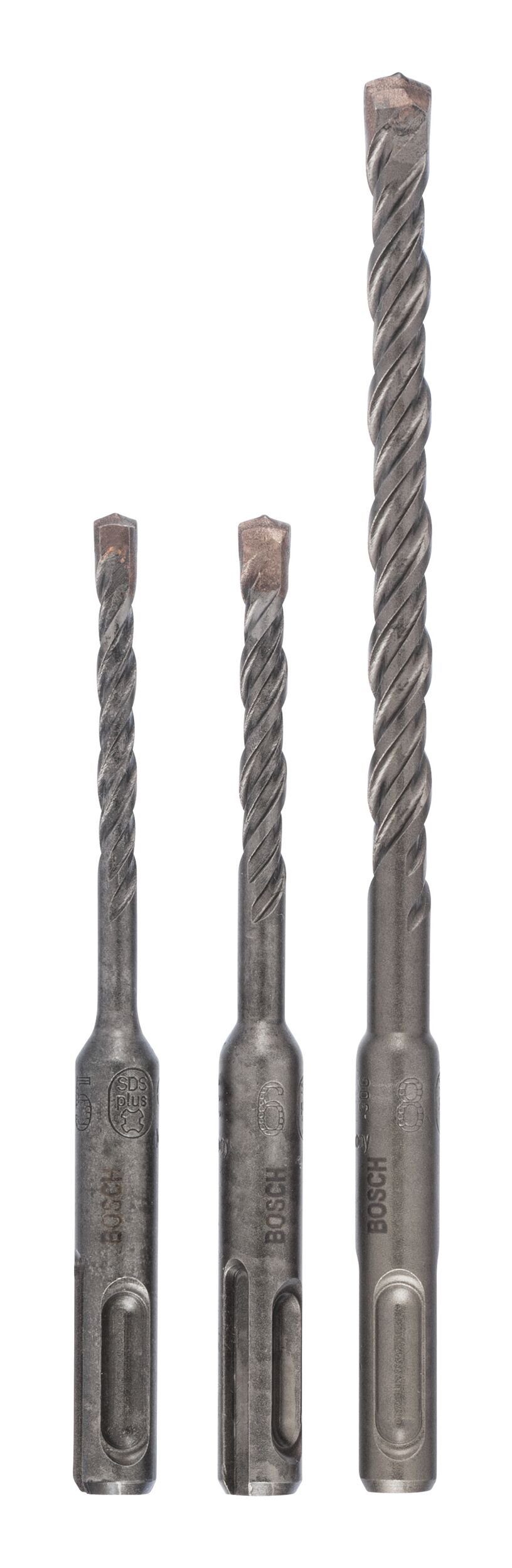 BOSCH Universalbohrer, (3 Teile), SDS plus-5 Hammerbohrer-Set - 5, 6, 8 mm, 3-teilig