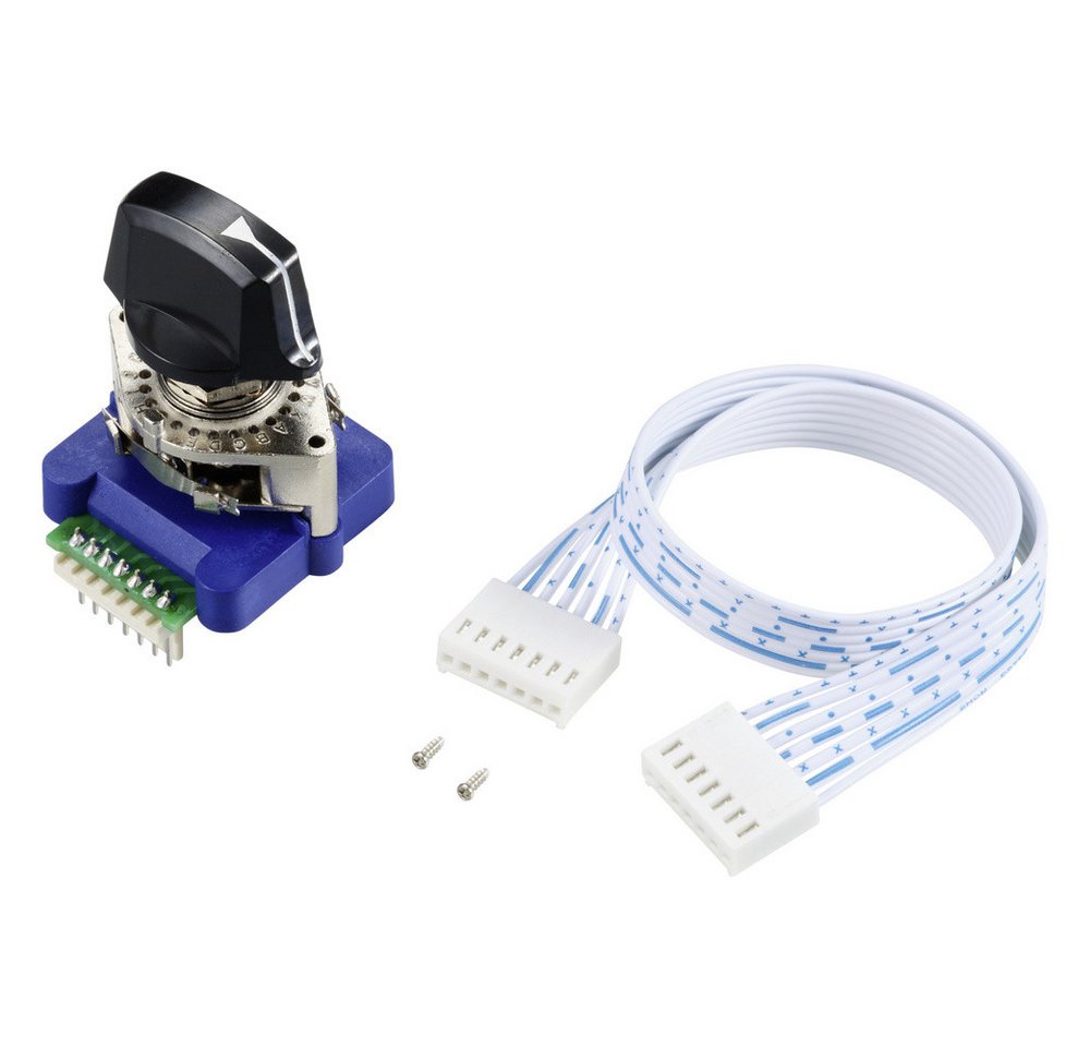 Thumbnail - TRU COMPONENTS Schalter TRU COMPONENTS TC-12830252 Drehschalter 5 V/DC, 25 V/AC, 50 V/AC 0.5 (TC-12830252)