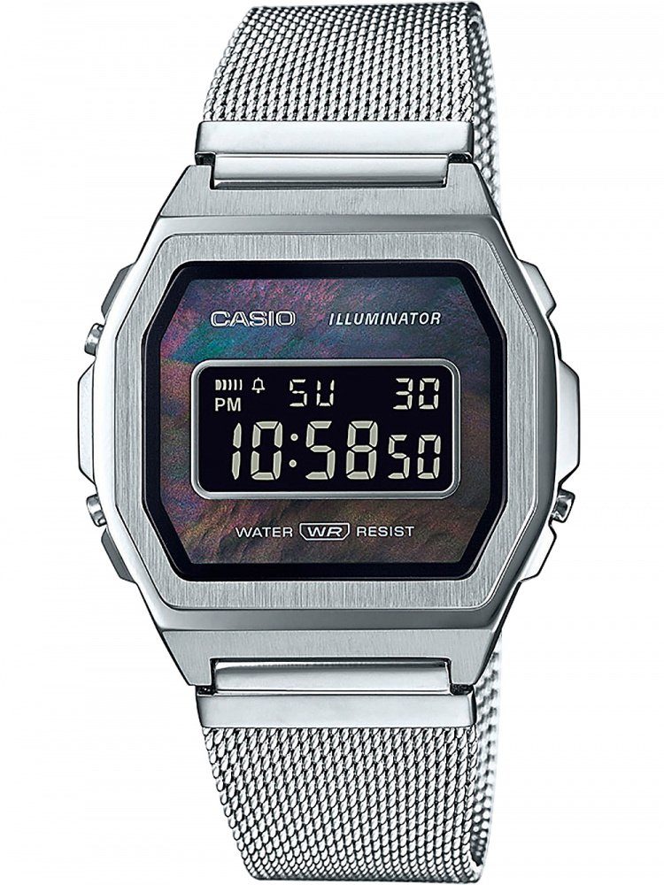 CASIO Quarzuhr Iconic Vintage A1000M-1BEF 38mm Casio