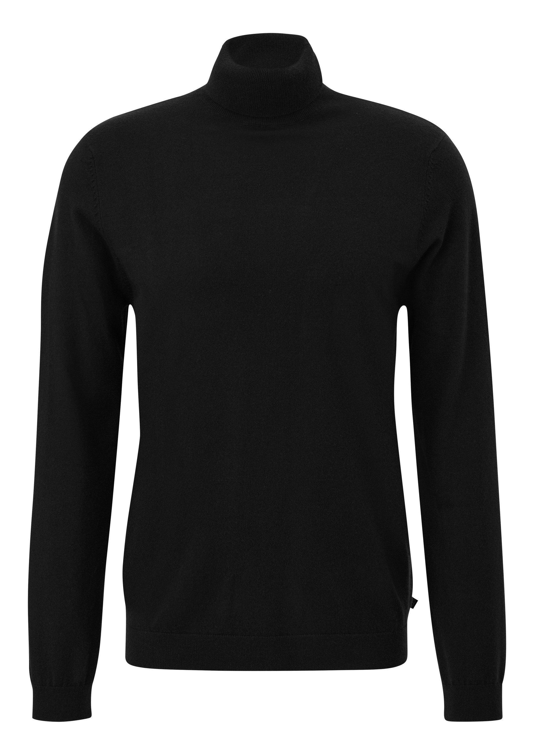 QS Longpullover Strickpullover Rollkragenpullover