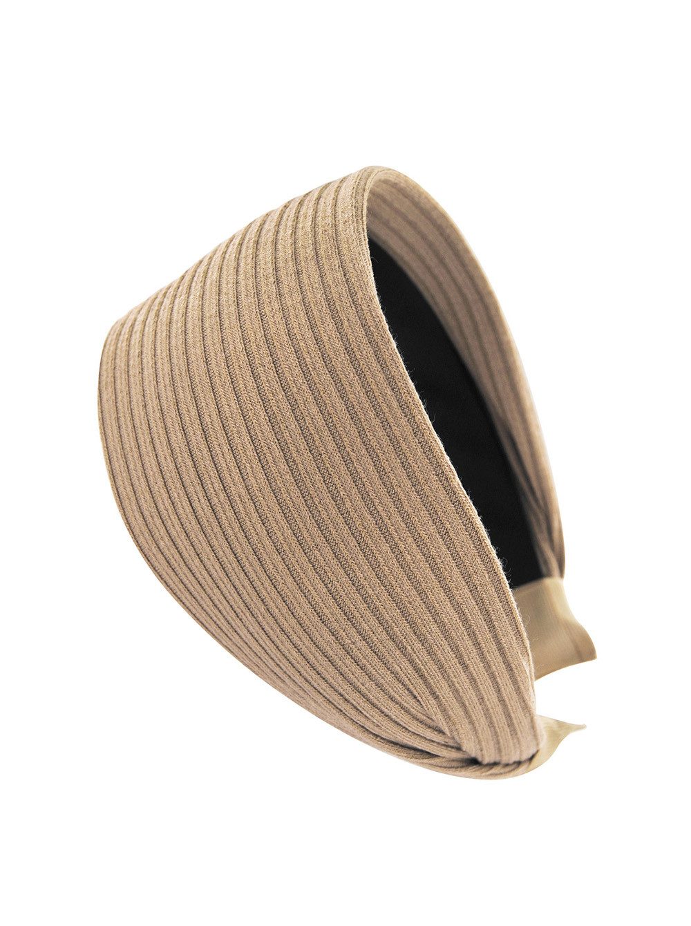 axy Haarreif Breiter Haarreif aus Strickstoff Wunderschön, Damen Breiter Haarreif Haarband Haarreifen