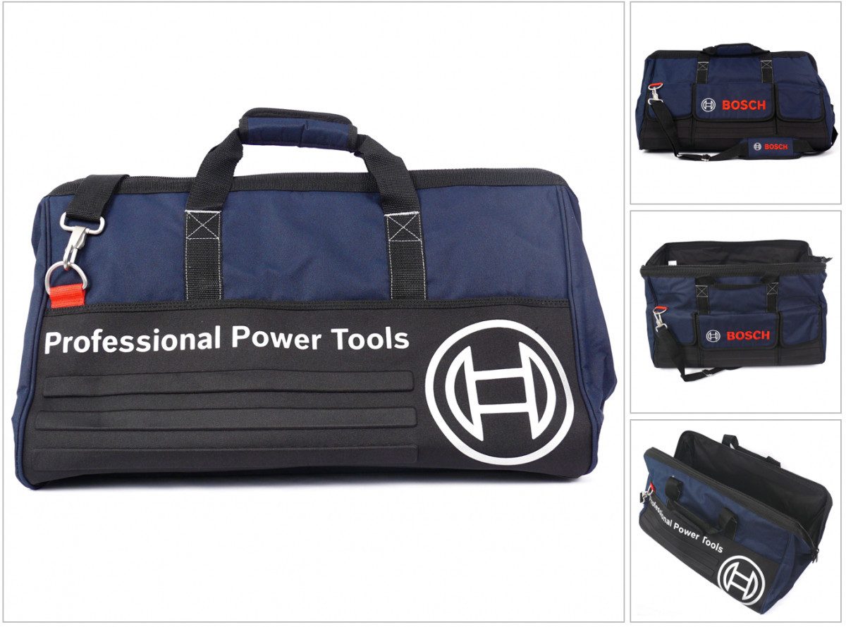Bosch Professional Werkzeugkoffer Professional Werkzeugtasche Handwerkertasche Gr. L für Maschinen & Zu