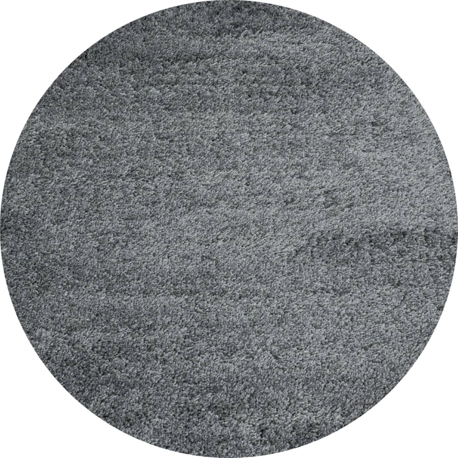 Homtex Hochflor-Teppich, Ø 80 cm Rund, Runder Hochflor-Teppich – Weich, Fla günstig online kaufen