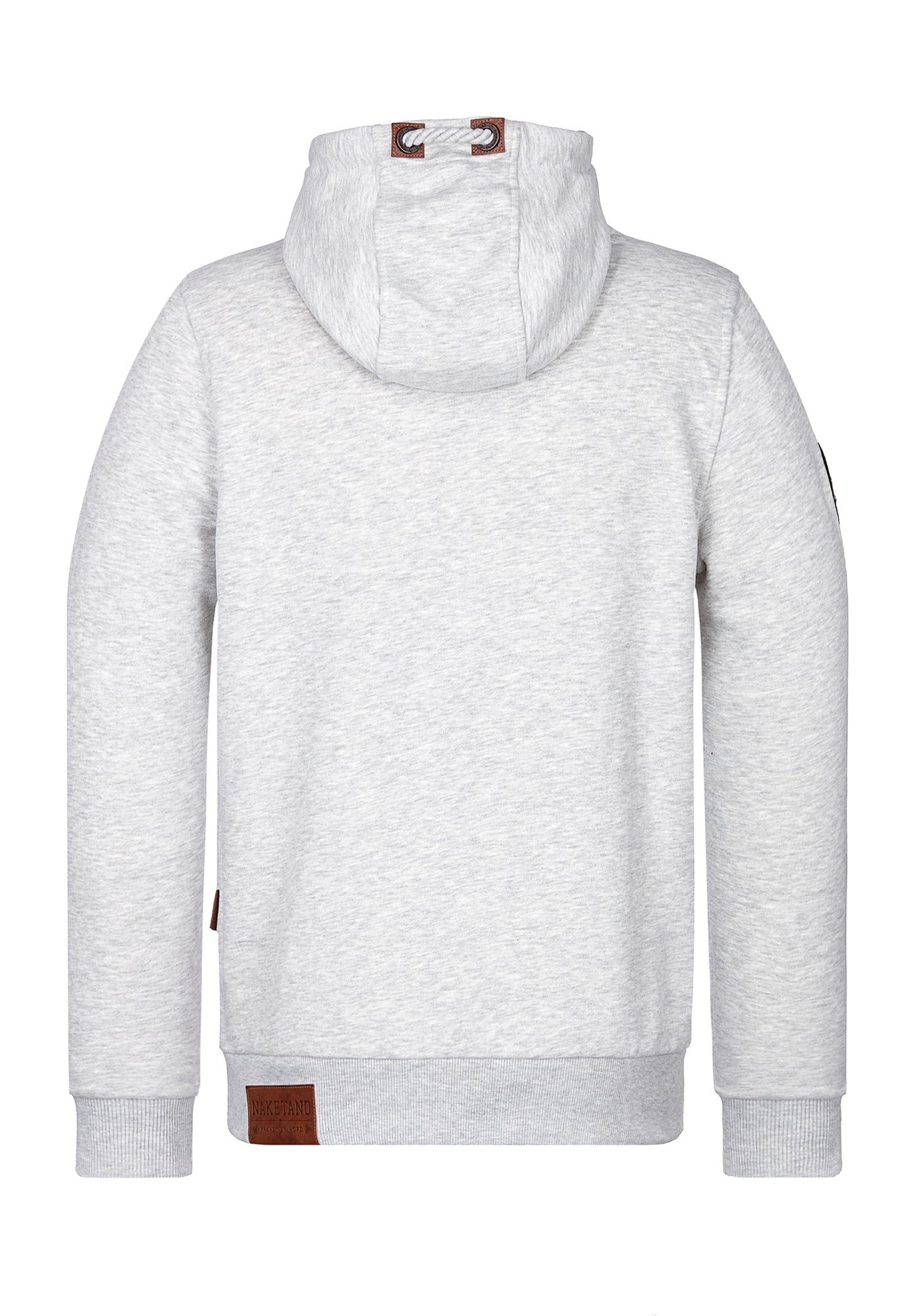 naketano Hoodie Kapuzenpullover Herren Baumwolle, weich, Kapuze, Kängurutasche (Spar-Set, Supapimmel) Hoodie, weiche Sweatware, Rippbündchen, Streetwear, Loungewear