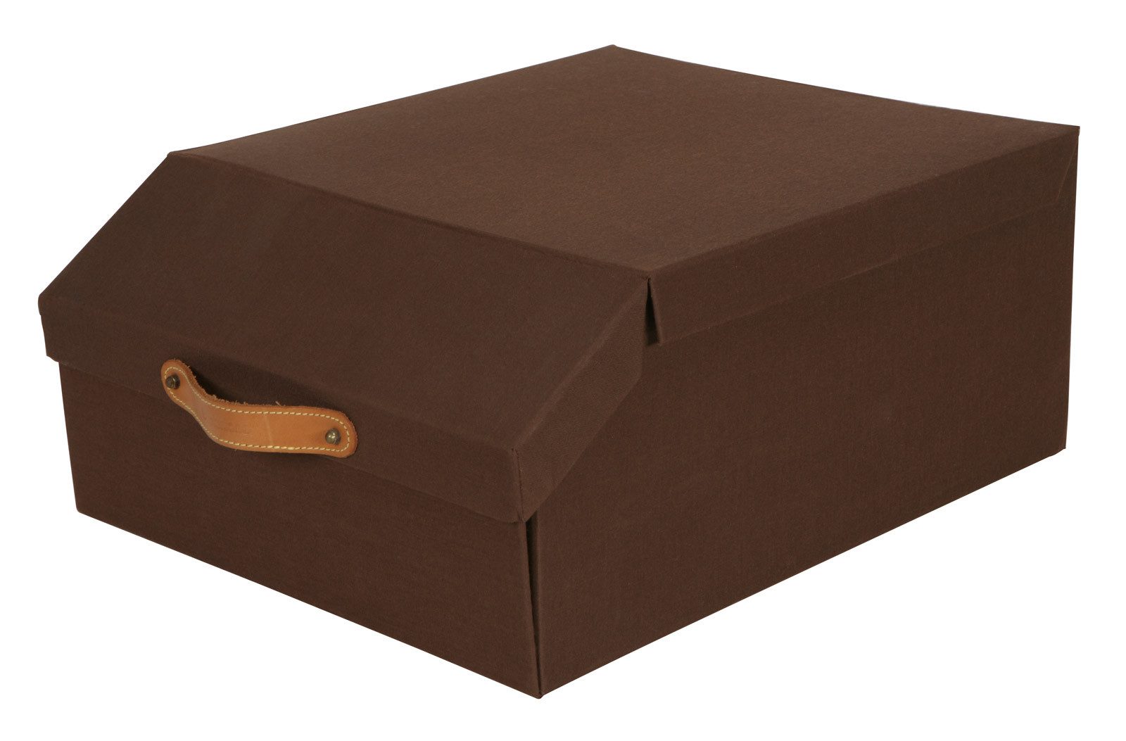 Dekokorb Ordnungsboxen Container Stoffbox Marone braun Aufbewahrungsbox