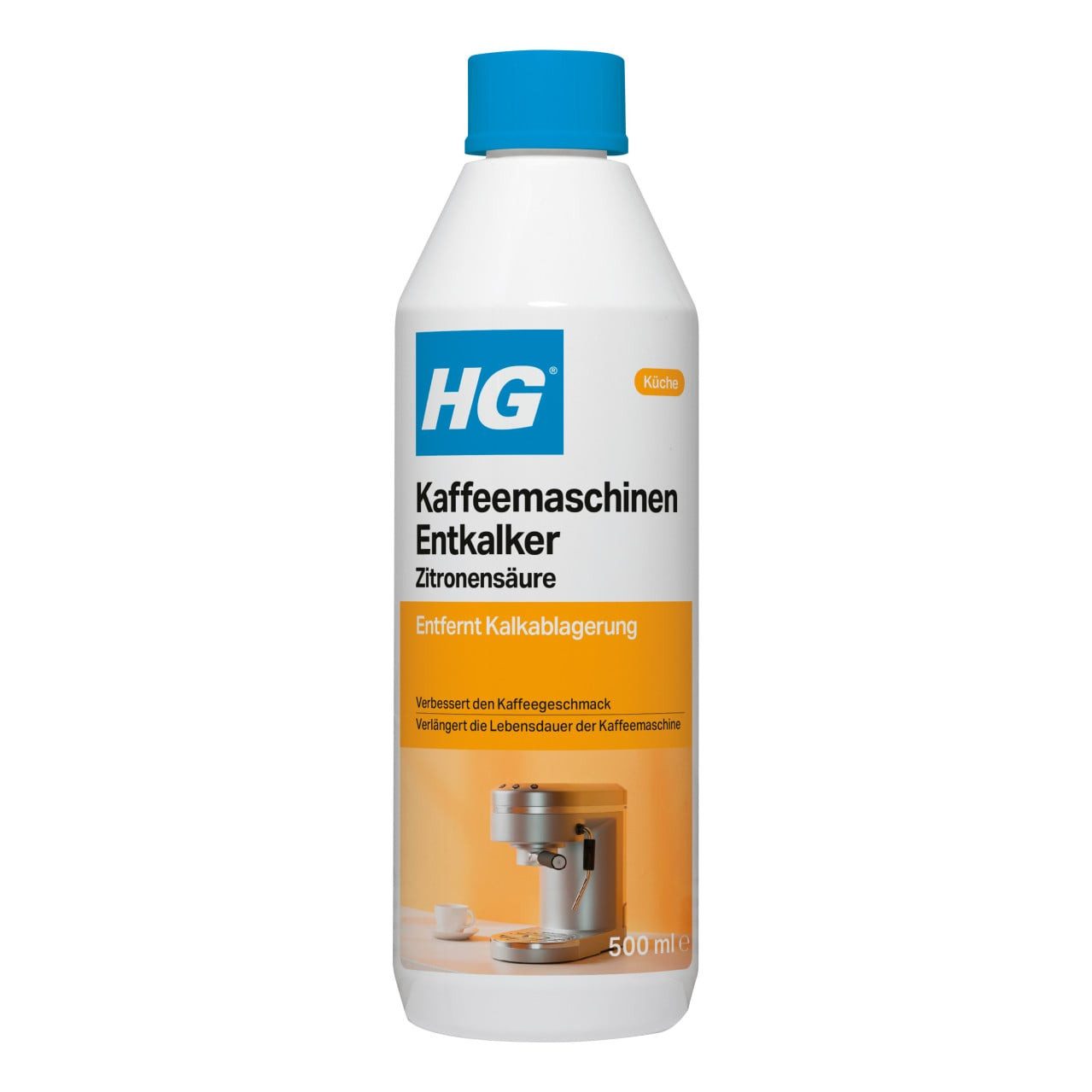 HG International B.V. HG Kaffeemaschinen Entkalker Zitronensäure 500 ml Entkalker
