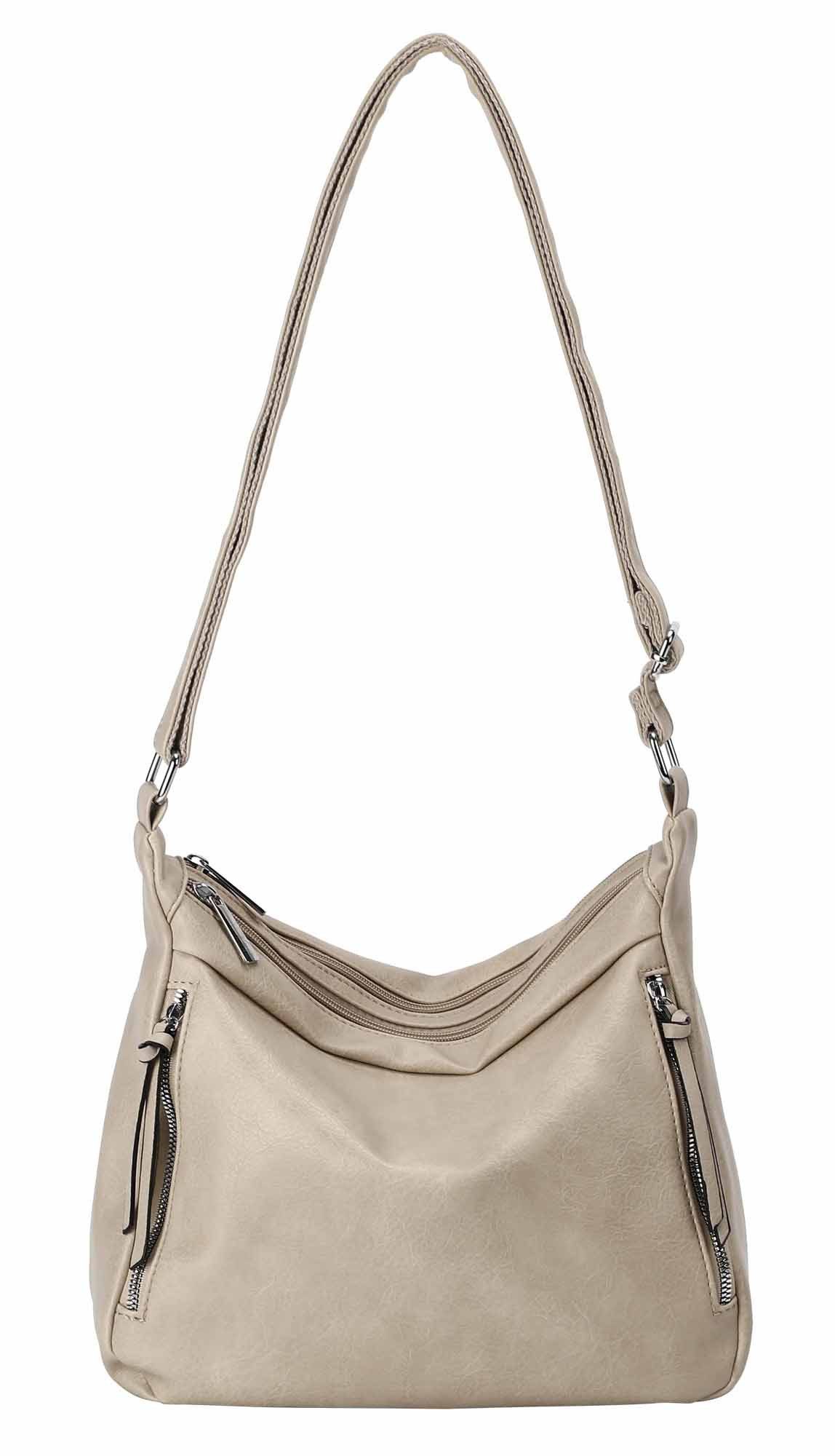 Schultertasche Damen Tasche Shopper Crossbody Handtasche Umhängetasche Beuteltasche
