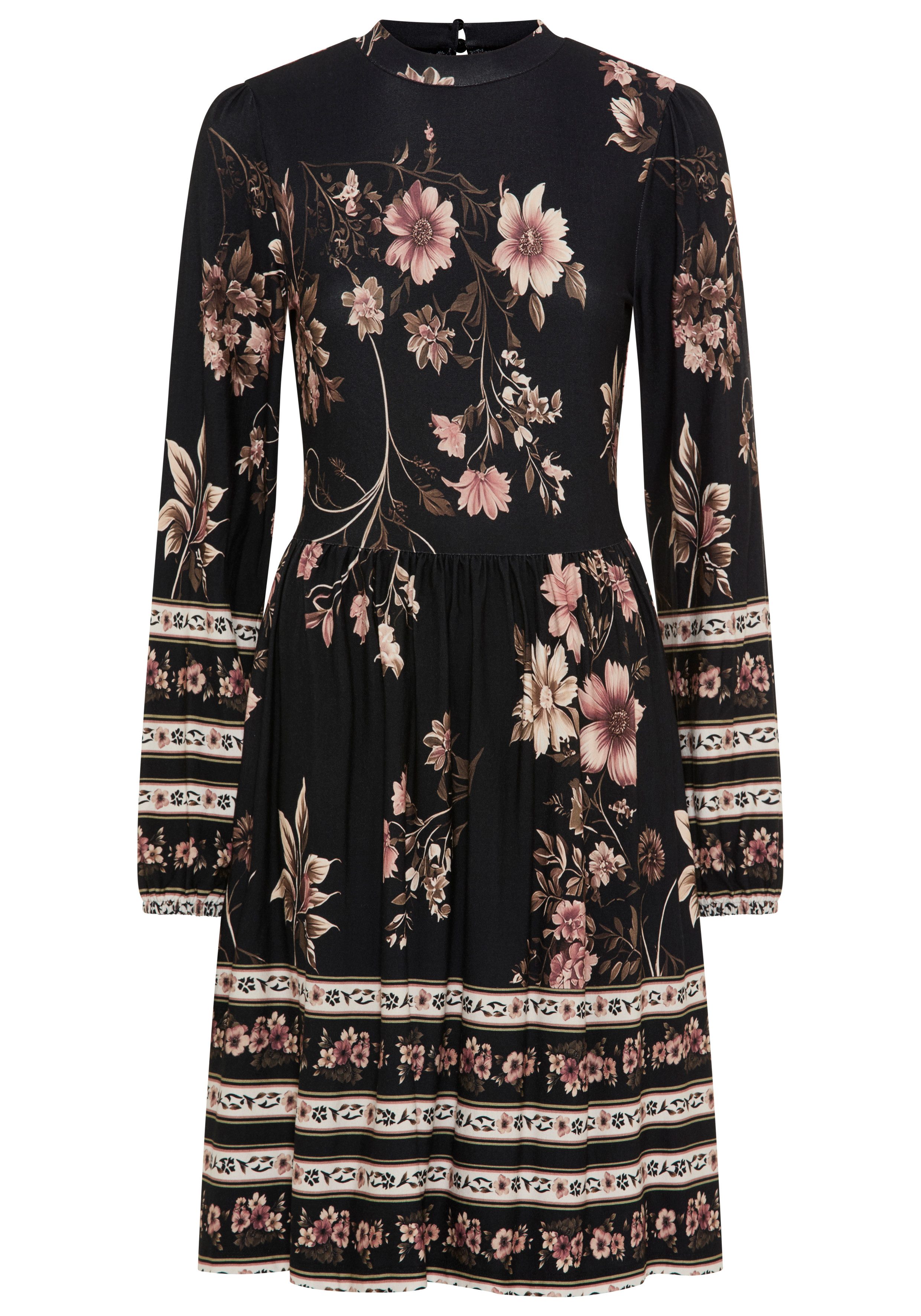 Laura Scott Jerseykleid geblümtes Design, aus Single Jersey - NEUE KOLLEKTION