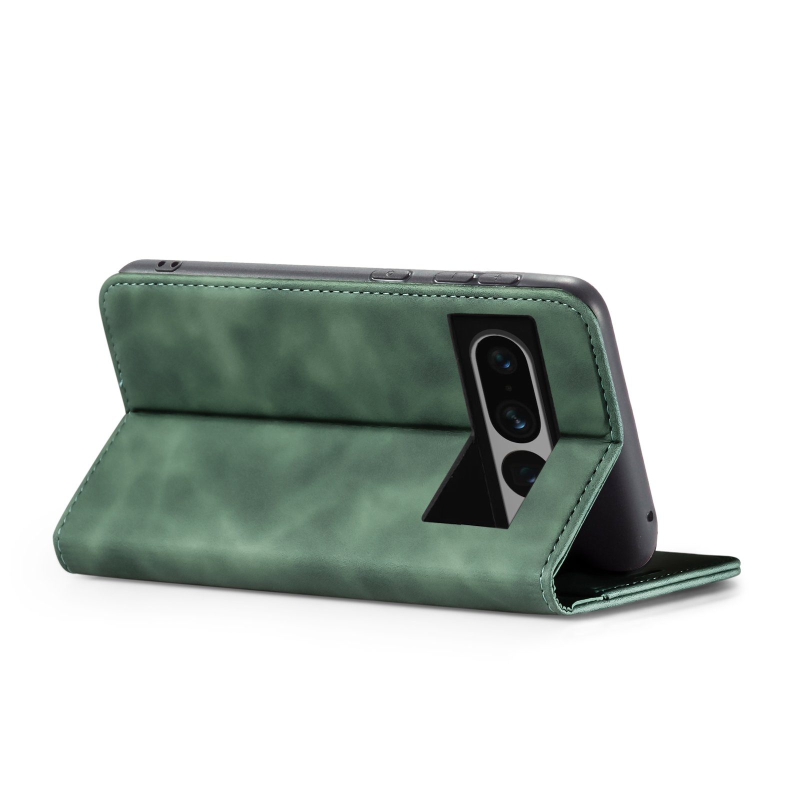 Tec-Expert Handyhülle Tasche Hülle für Google Pixel 7 Pro 6.7 Zoll, 6.7, Cover Klapphülle Case mit Kartenfach Fliphülle aufstellbar