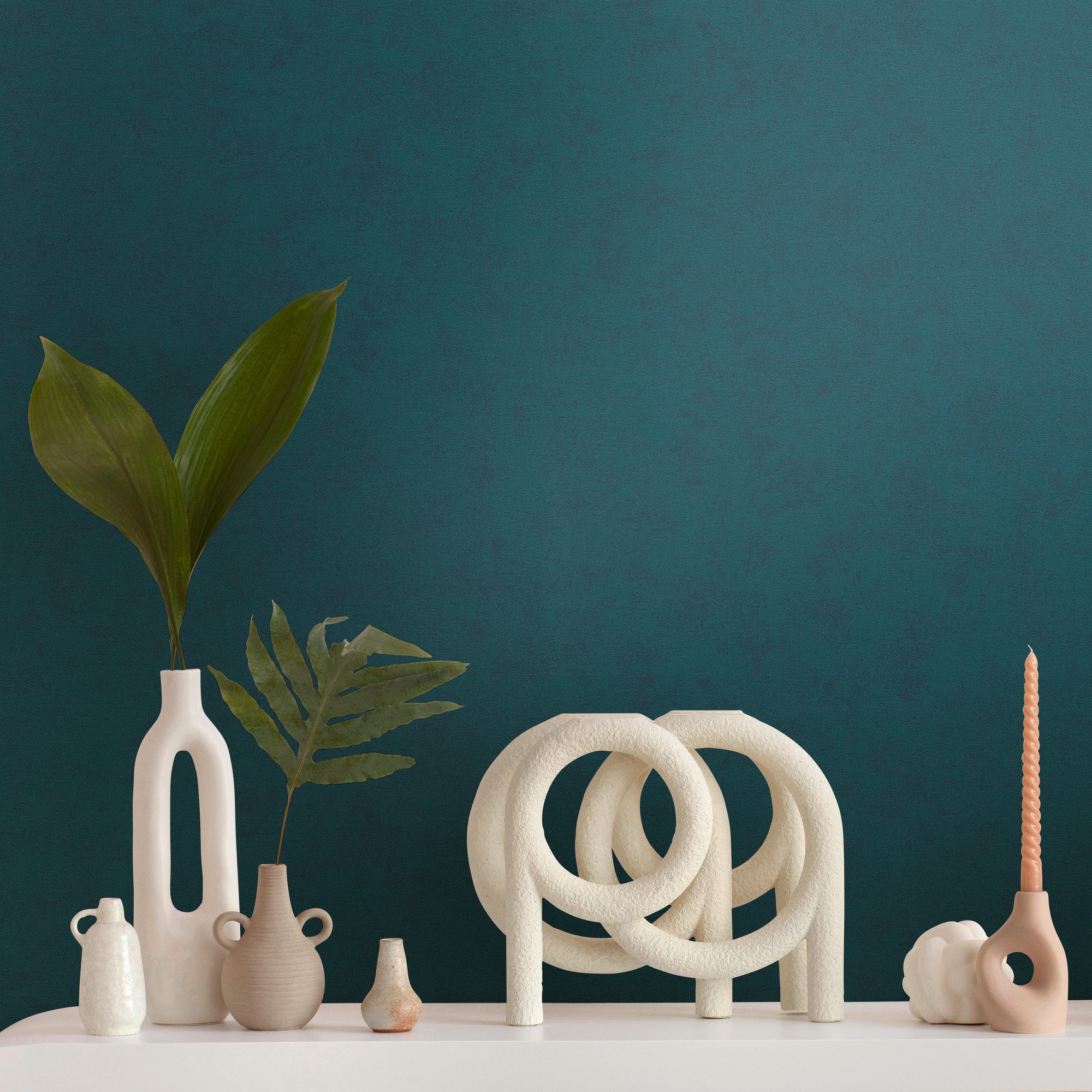 A.S. Création Vliestapete French Affair einfarbige Tapete Unitapete minimal günstig online kaufen