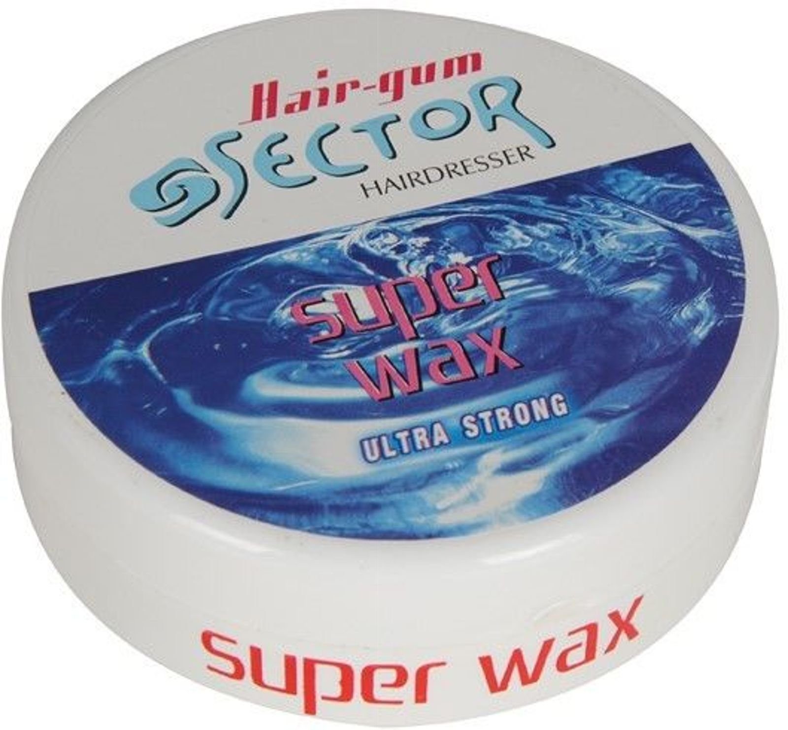 Sector Haarwachs 3x Sector Super Wax Ultra Strong Bubblegum 150ml, 3-tlg.