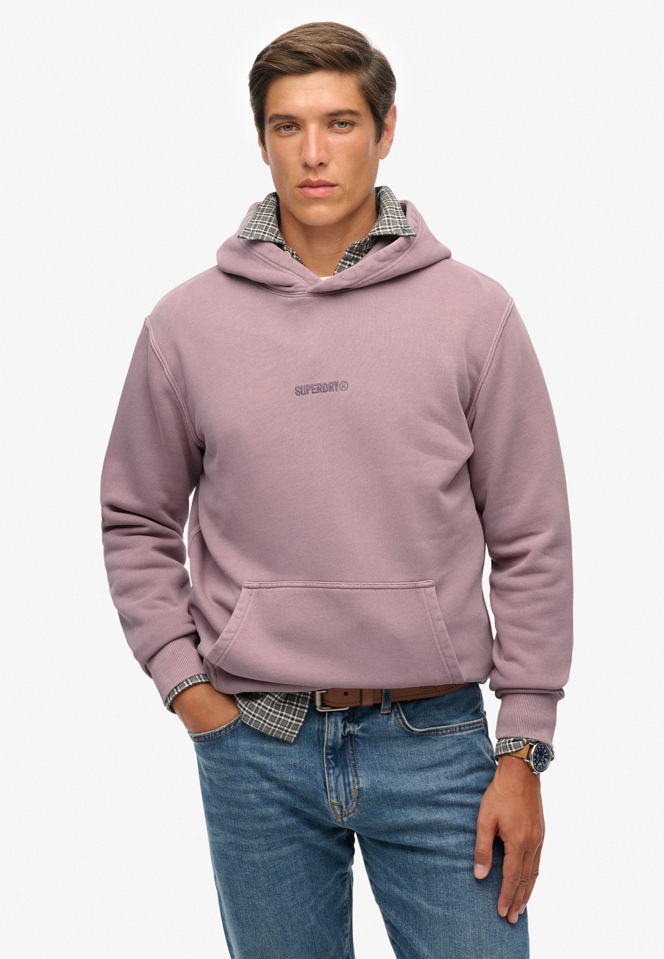 Superdry Kapuzensweatshirt MICRO LOGO HOOD günstig online kaufen