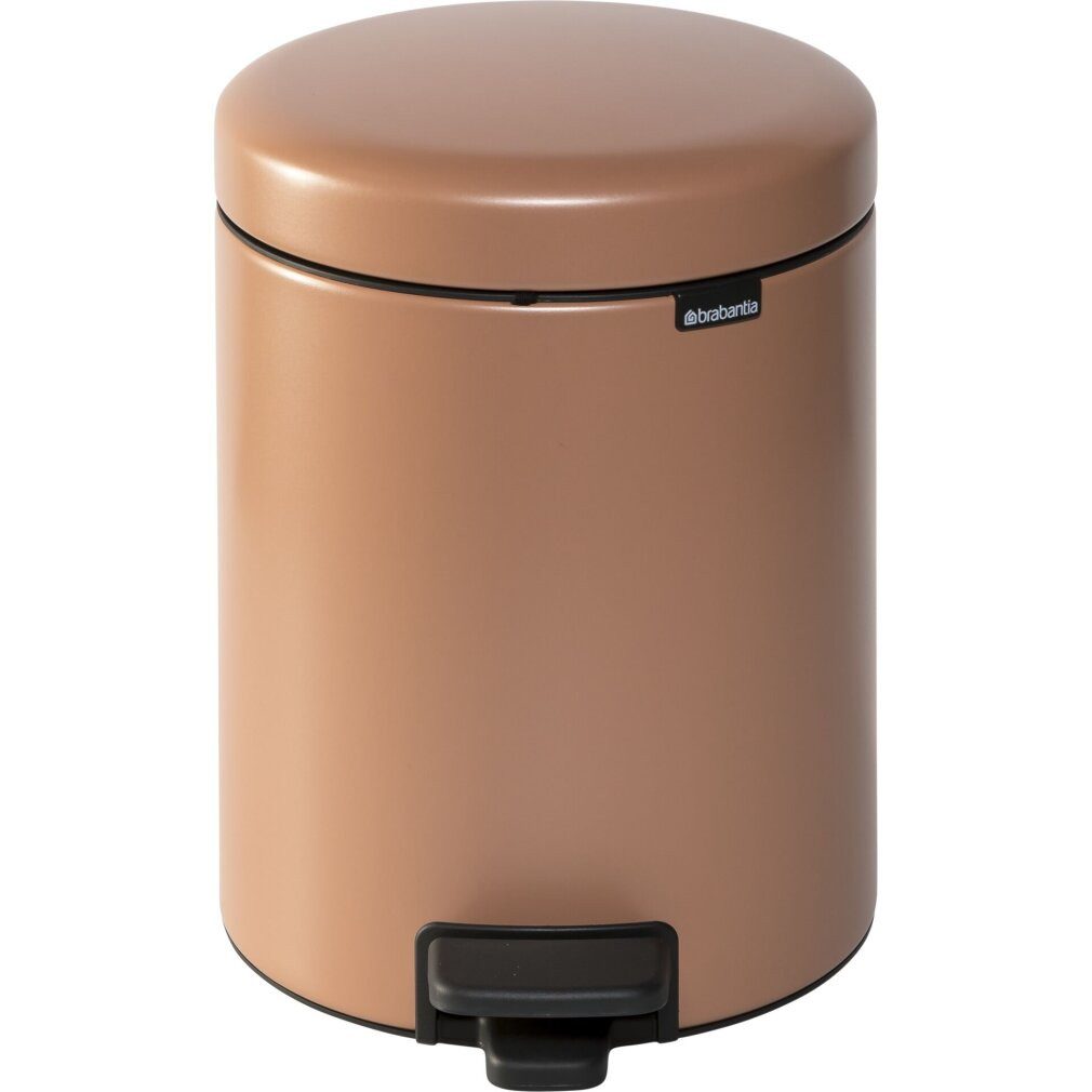 Brabantia Mülleimer Treteimer Newicon 5 L Warm Copper