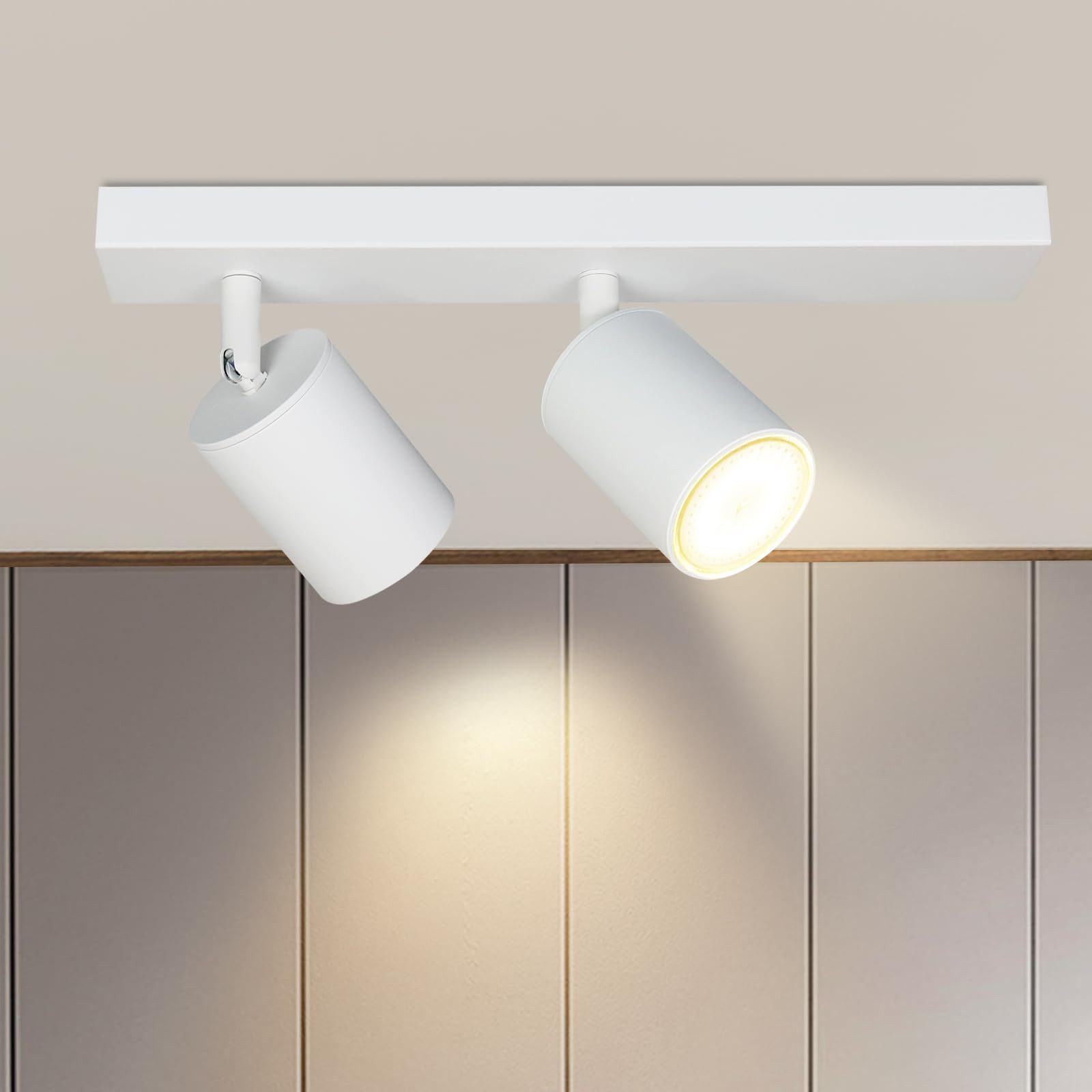 Nettlife Deckenstrahler Schwarz 2/3/4 Flammig GU10 günstig online kaufen