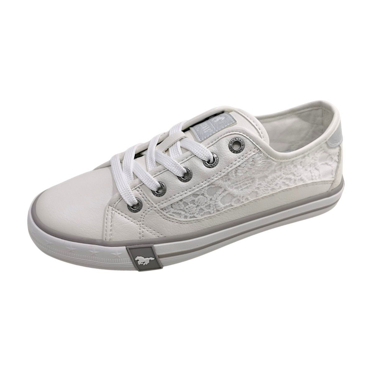 Mustang Shoes sportlicher Schnürer Schnürschuh günstig online kaufen