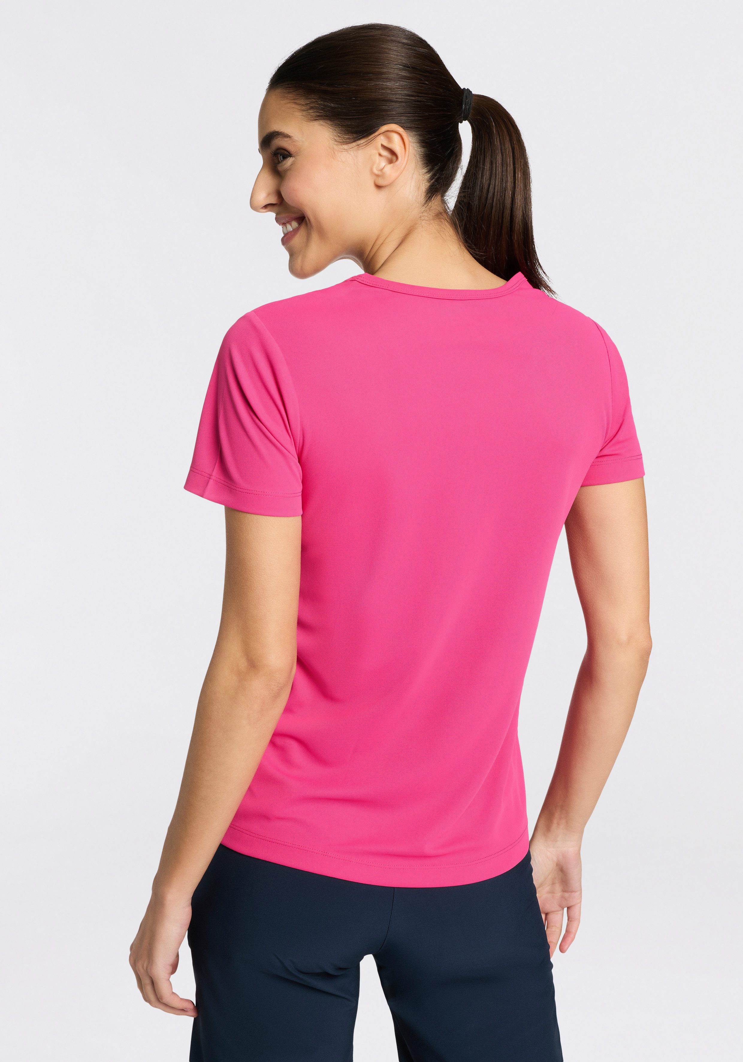CMP Funktionsshirt WOMAN CO T-SHIRT Kurzarm, mit Rundhalsausschnitt, atmungsaktiv, schnell trocknend