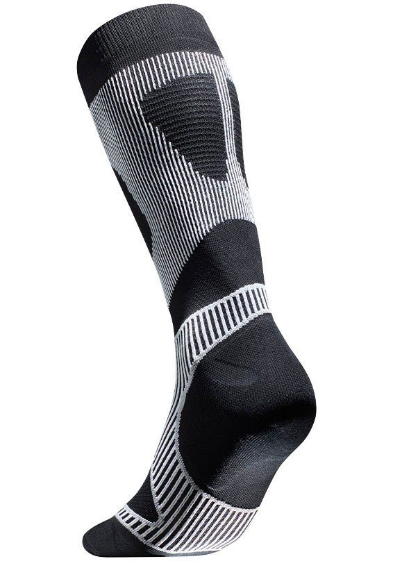 Bauerfeind Sportsocken mit schwarz/L Socks Performance Run Kompression Compression