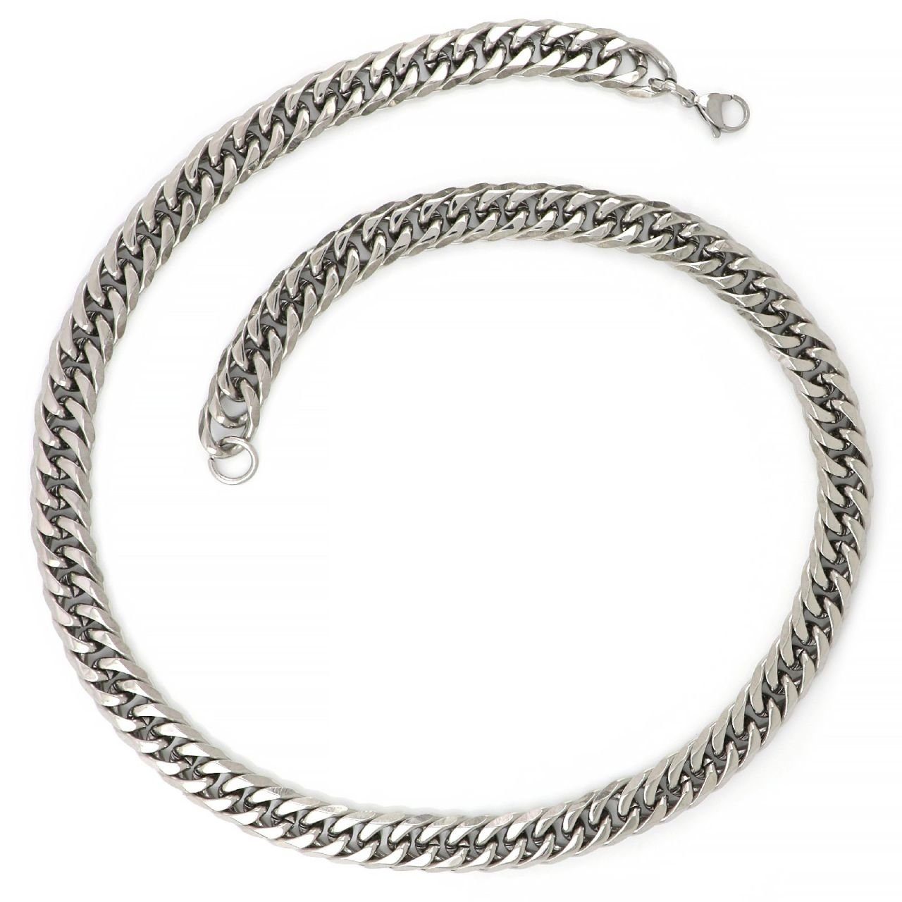 Karisma Schmuck Panzerkette Edelstahl Halskette Hiphop/Rapper/Iced günstig online kaufen