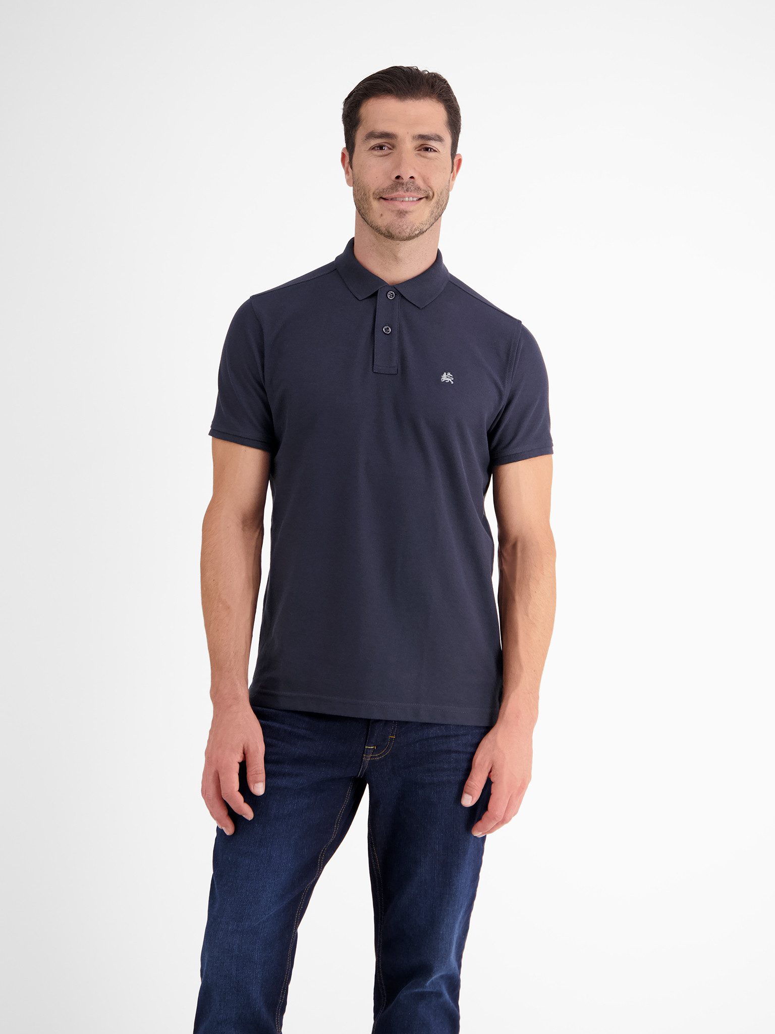 LERROS Poloshirt COOL & DRY mit Logo-Stickerei