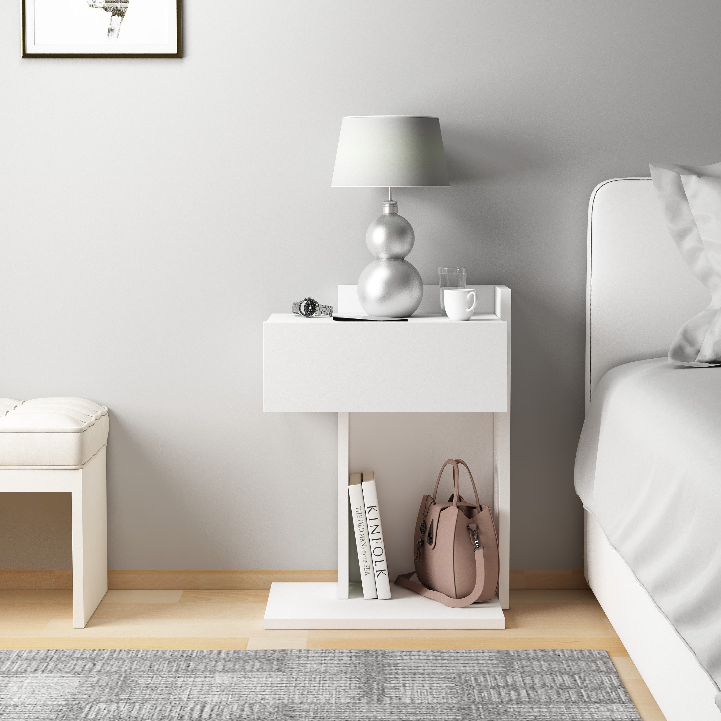 DEMA Home Nachttisch Herakles, Nightstand aus günstig online kaufen