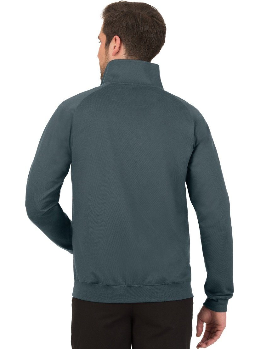 Trigema Sweatjacke TRIGEMA Raglanjacke aus Sweat-Qualität (1-tlg)