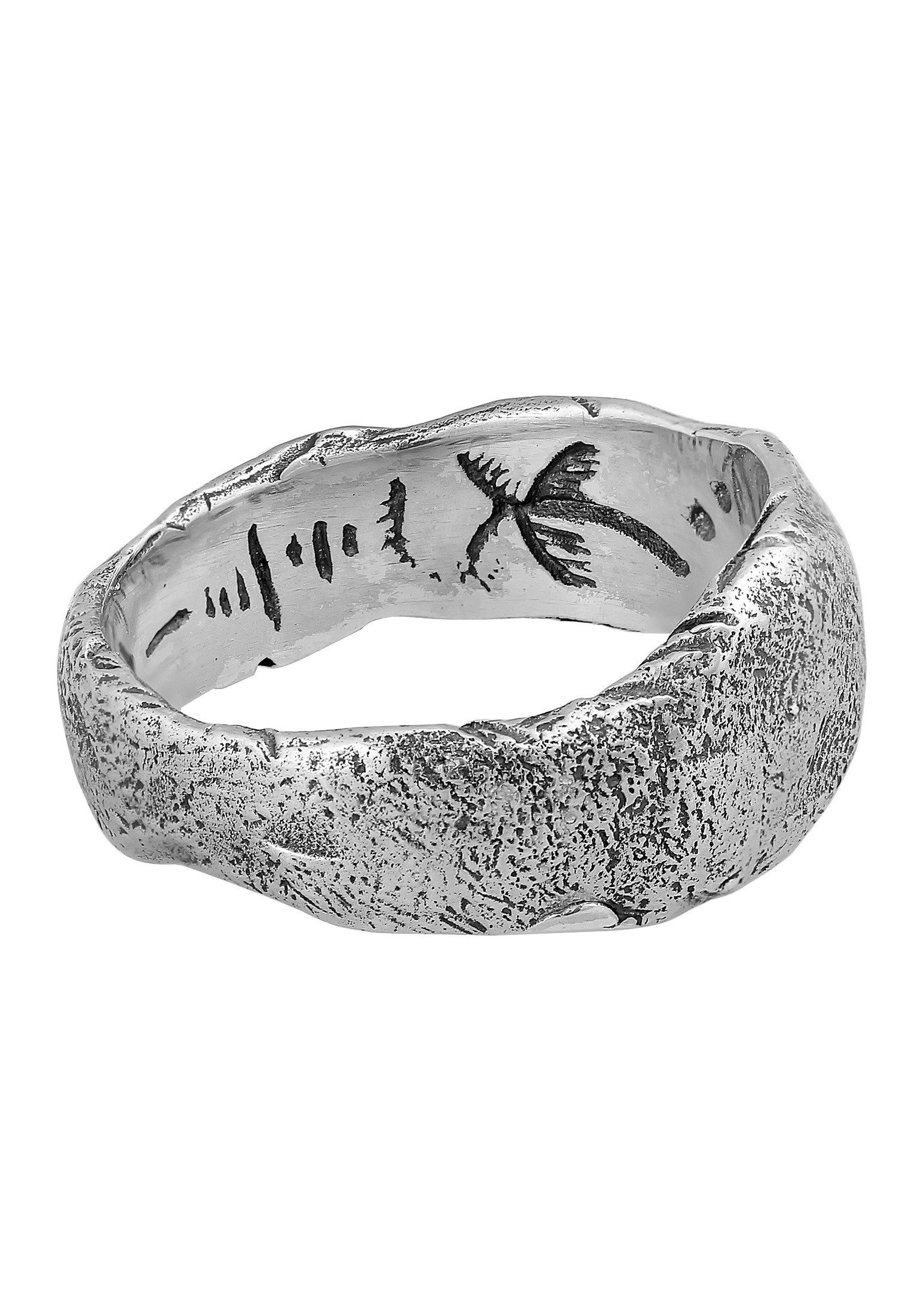 HAZE & GLORY Silberring Bandring - Secret Spot 925 Silber