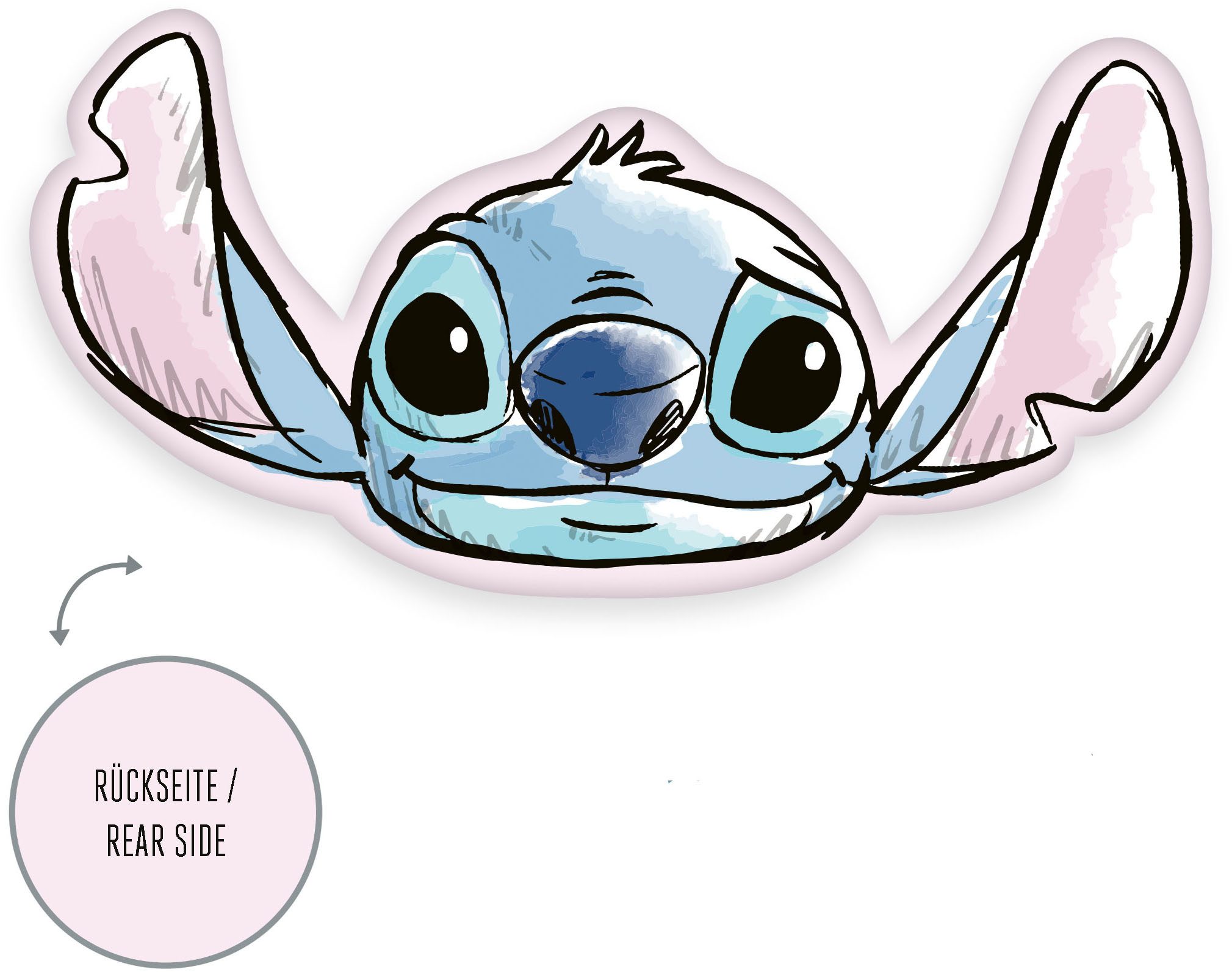 Disney Dekokissen Disney Stitch, hochfarbig bedruckt günstig online kaufen