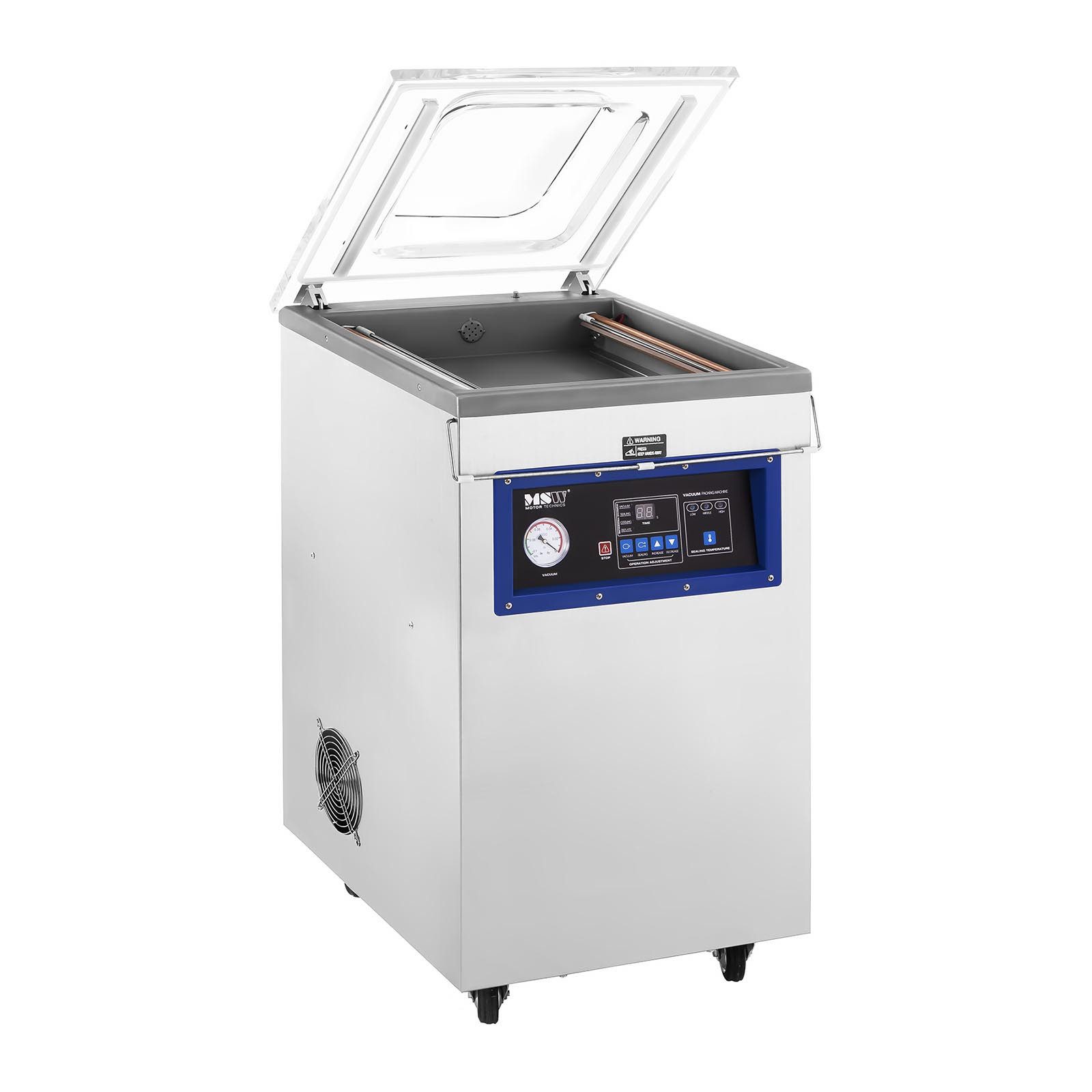 MSW Vakuumierer 20m³/h Profi Vakuumiergerät Standgerät 900 W Kodierfunktion, 900W