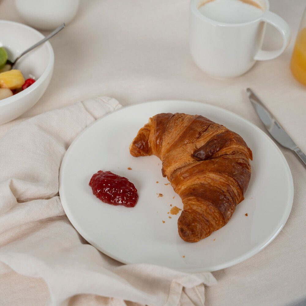Villeroy & Boch Geschirr-Set Frühstücksset Artesano 18-tlg., Premium Porcelain, 18-teiliges Frühstücksset, Geschirrset, für 6 Personen