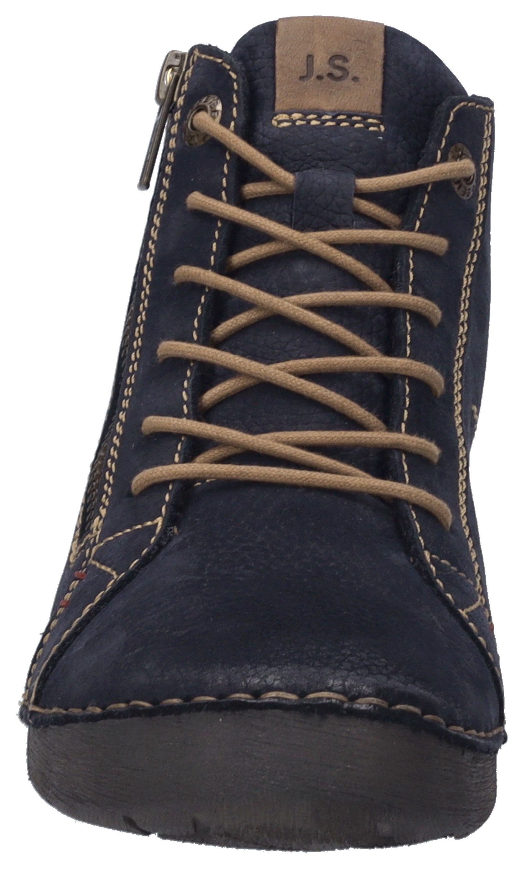 Josef Seibel Fergey 67 Schnürstiefelette Schnürstiefel, Winterstiefel, Bequemschuh mit Reißverschluss