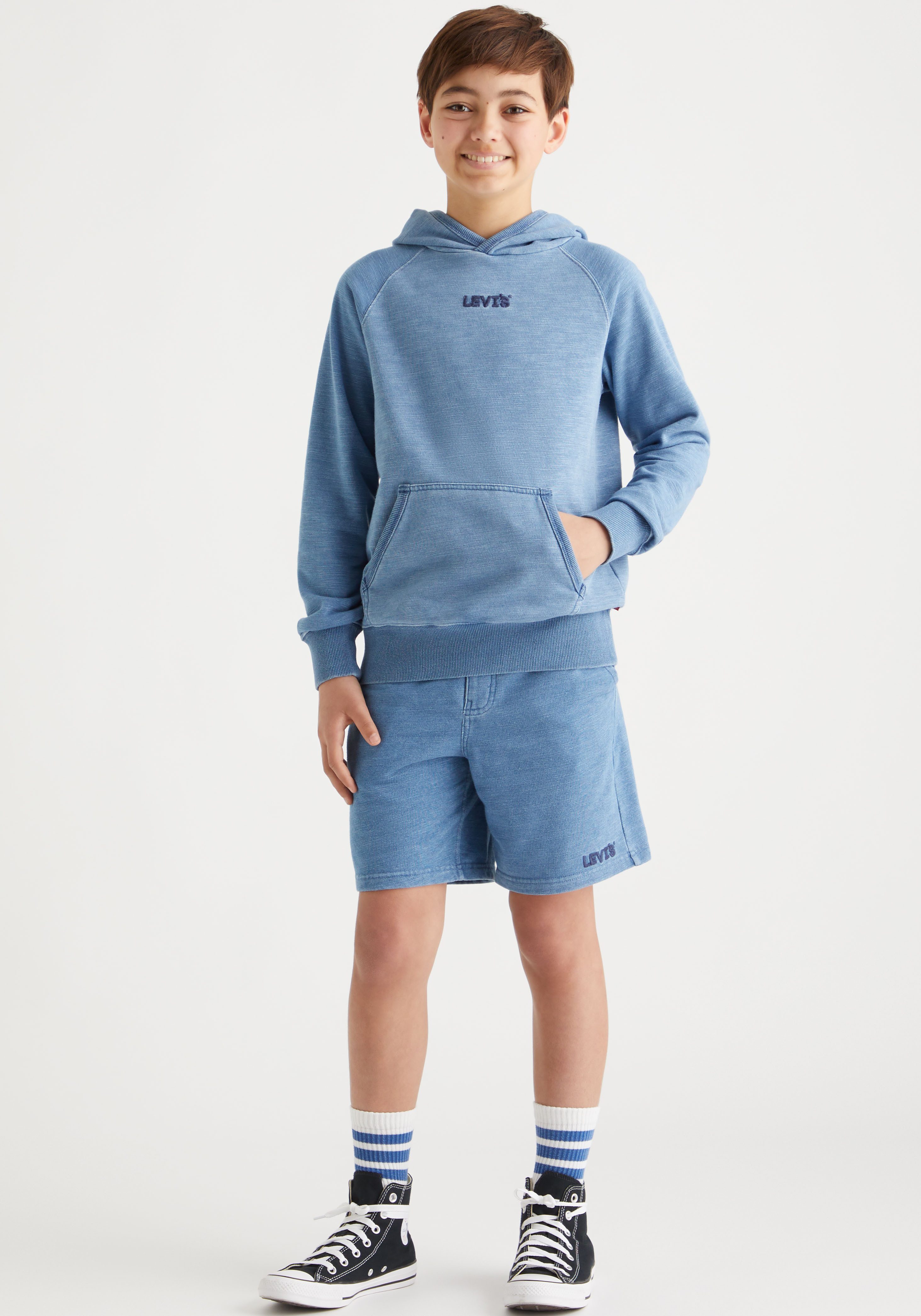 Levi's® Kids Hoodie LVB HEADLINE INDIGO for BOYS