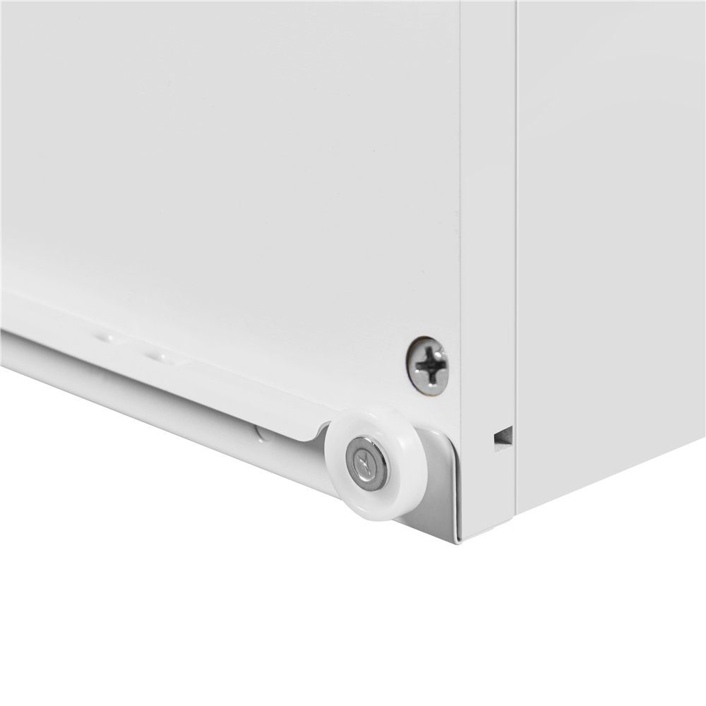 Yaheetech Nachttisch (2er Set), Nachtschrank mit 3 Schubladen Boxspringbett Nachtkommode