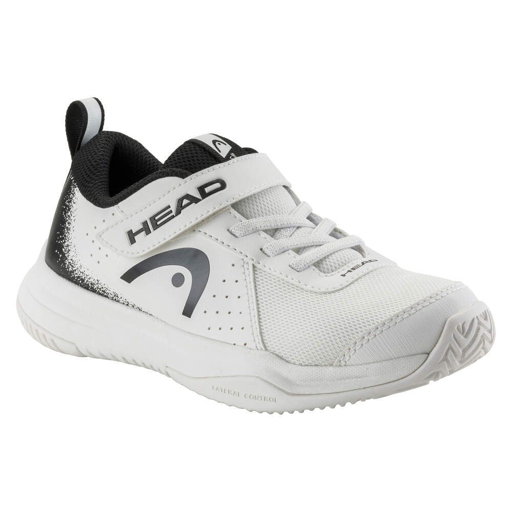 Head Sprint Velcro 4.0 (Klettverschluss, Allcourt) weiss/schwarz Tennisschuh